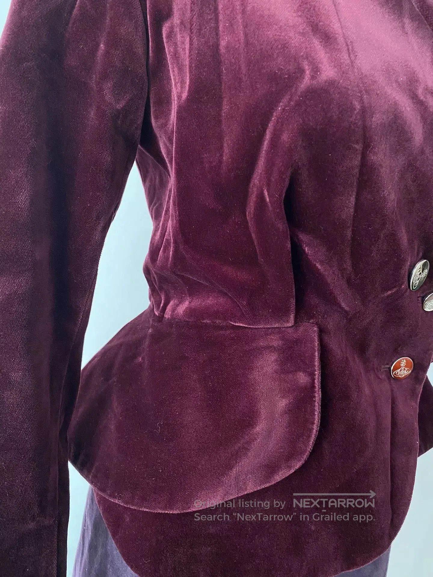 Vivienne Westwood vivienne westwood burgundy velvet blazer outfit. Size M / US 6-8 / IT 42-44 - 7 Thumbnail
