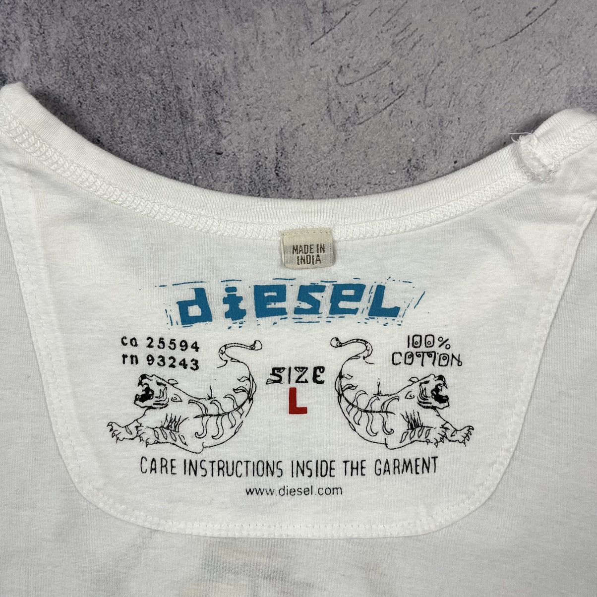 Diesel Diesel Skulls Graphic Tee Y2K Printed Art Luxury Streetwear Size US L / EU 52-54 / 3 - 7 Thumbnail