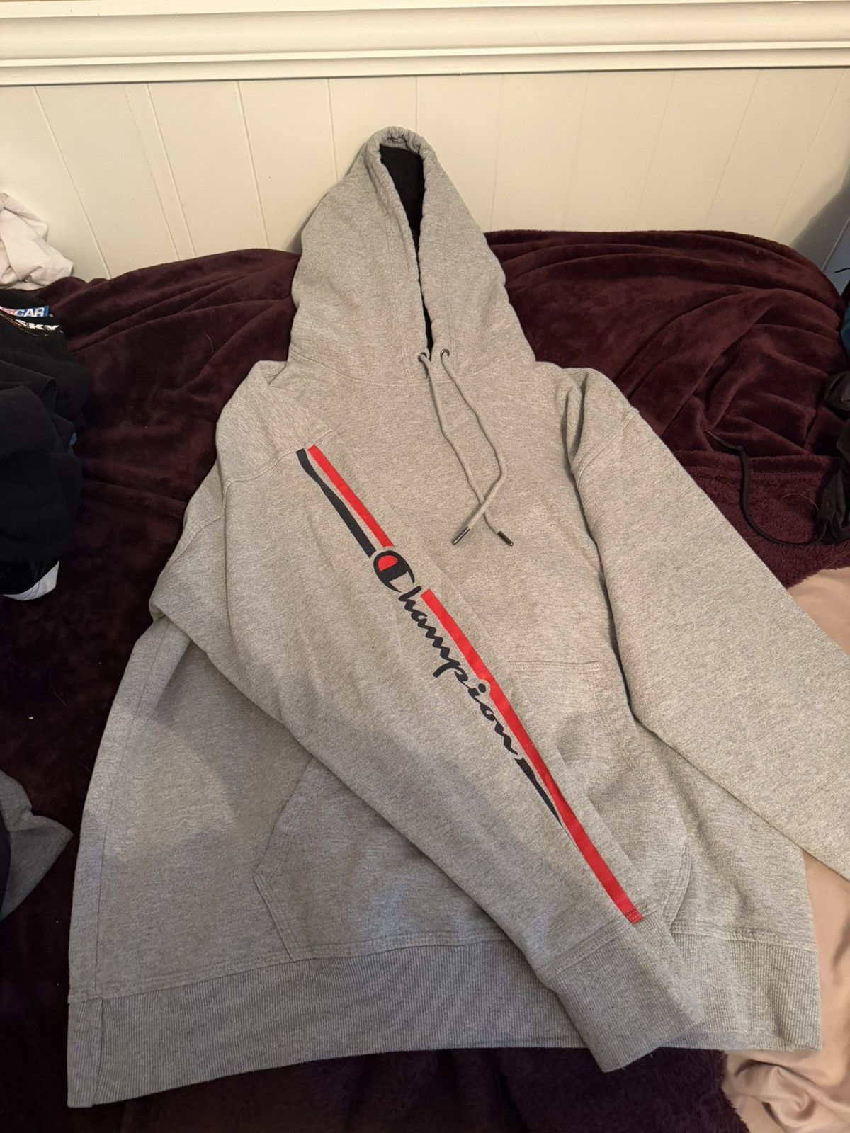 Champion Champion Hoodie Grey Size US XL / EU 56 / 4 - 1 Thumbnail