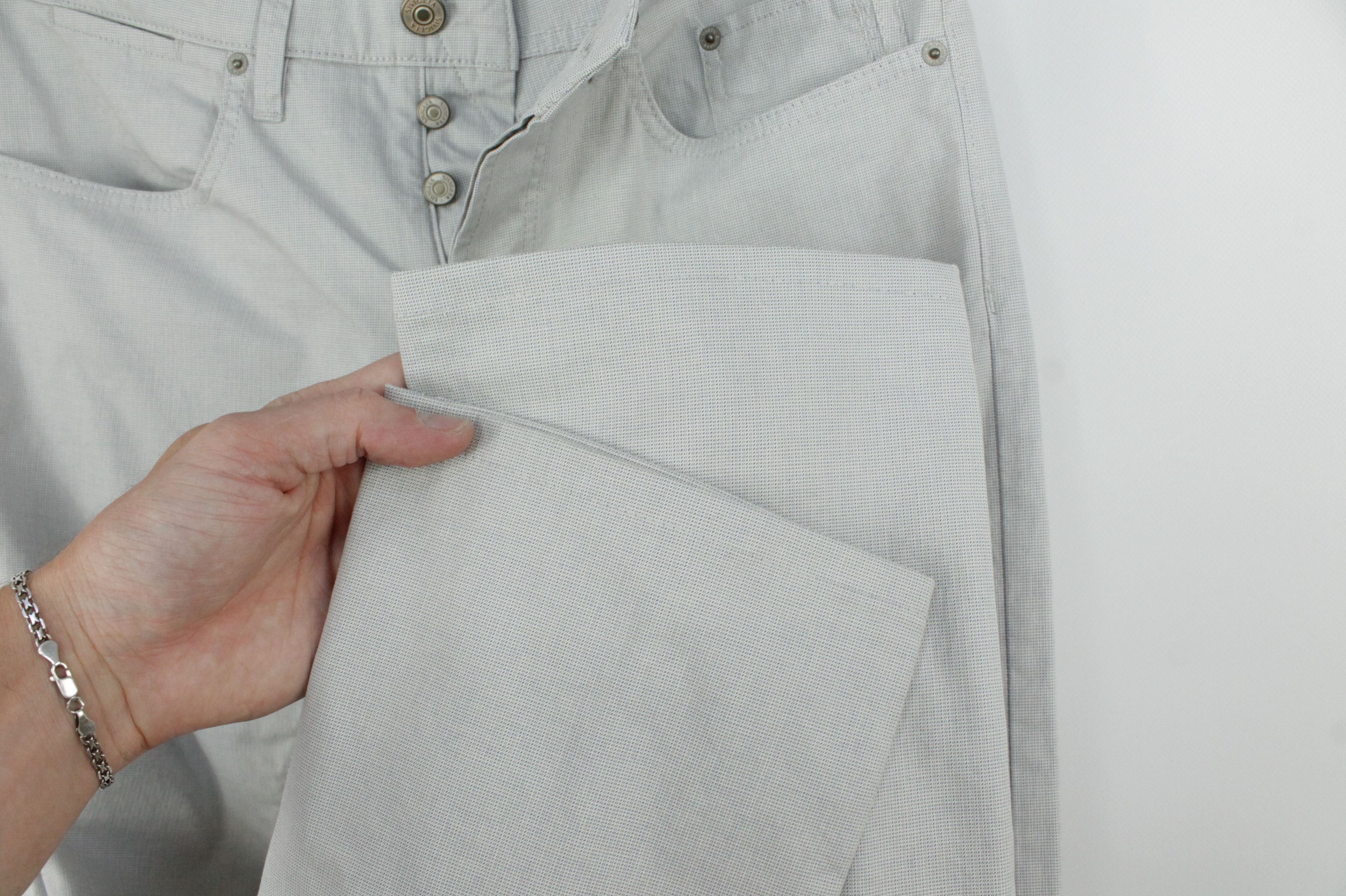 Siviglia Siviglia Gray Stretch Cotton Casual Trousers Jeans Men's Size US 33 - 3 Thumbnail