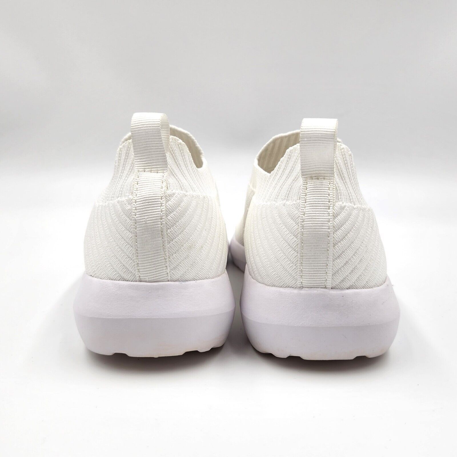 The Unbranded Brand RSVP Women White Knit Athletics Pull-On Sneakers Size US 8M Size US 8 / IT 38 - 5 Thumbnail