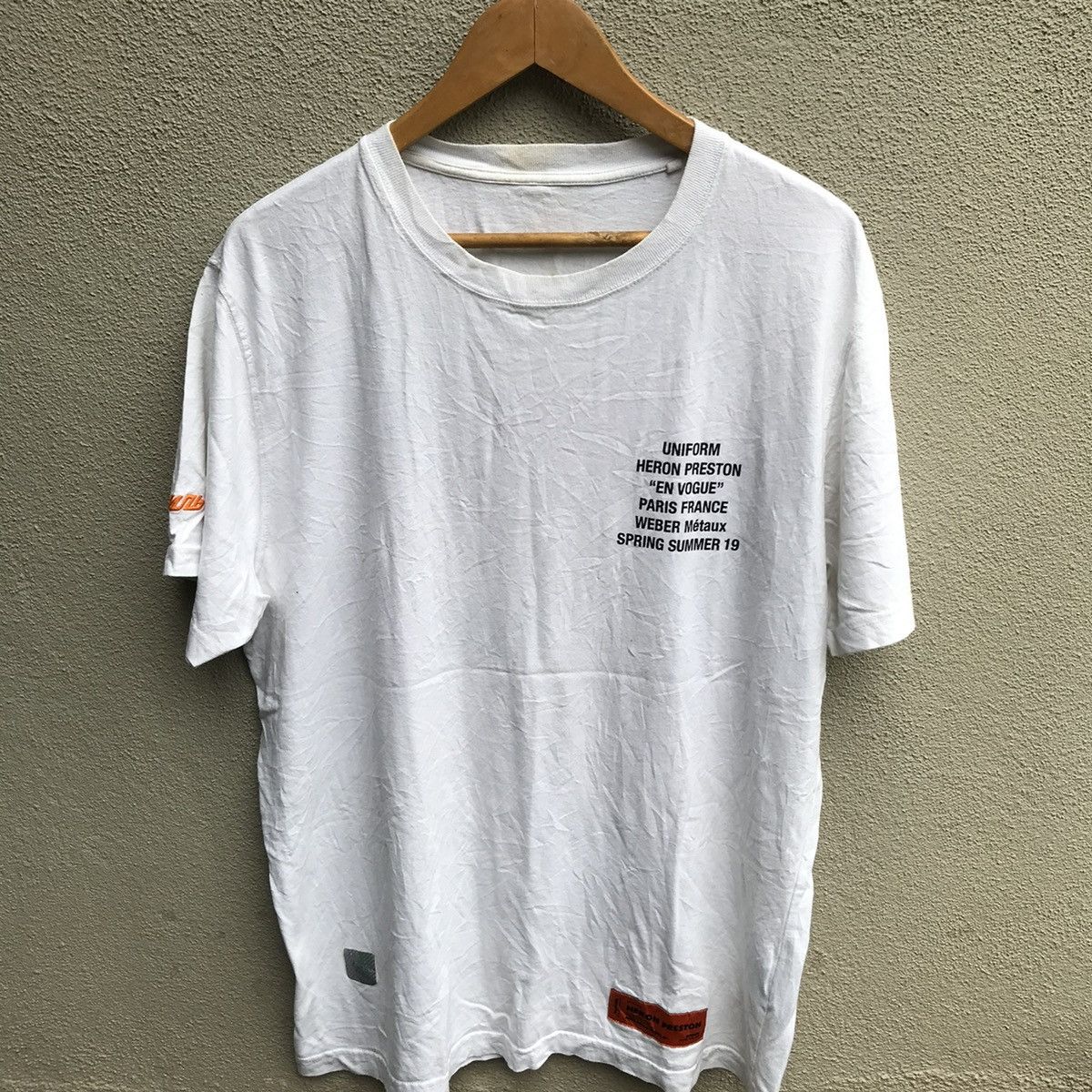 Heron Preston HERON PRESTON ss19 graphic tee Size US L / EU 52-54 / 3 - 2 Thumbnail