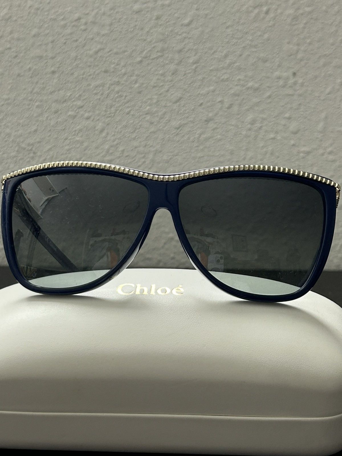 Chloe Chloe Blue Woman Sunglasses CE606S-424 Size ONE SIZE - 1 Thumbnail