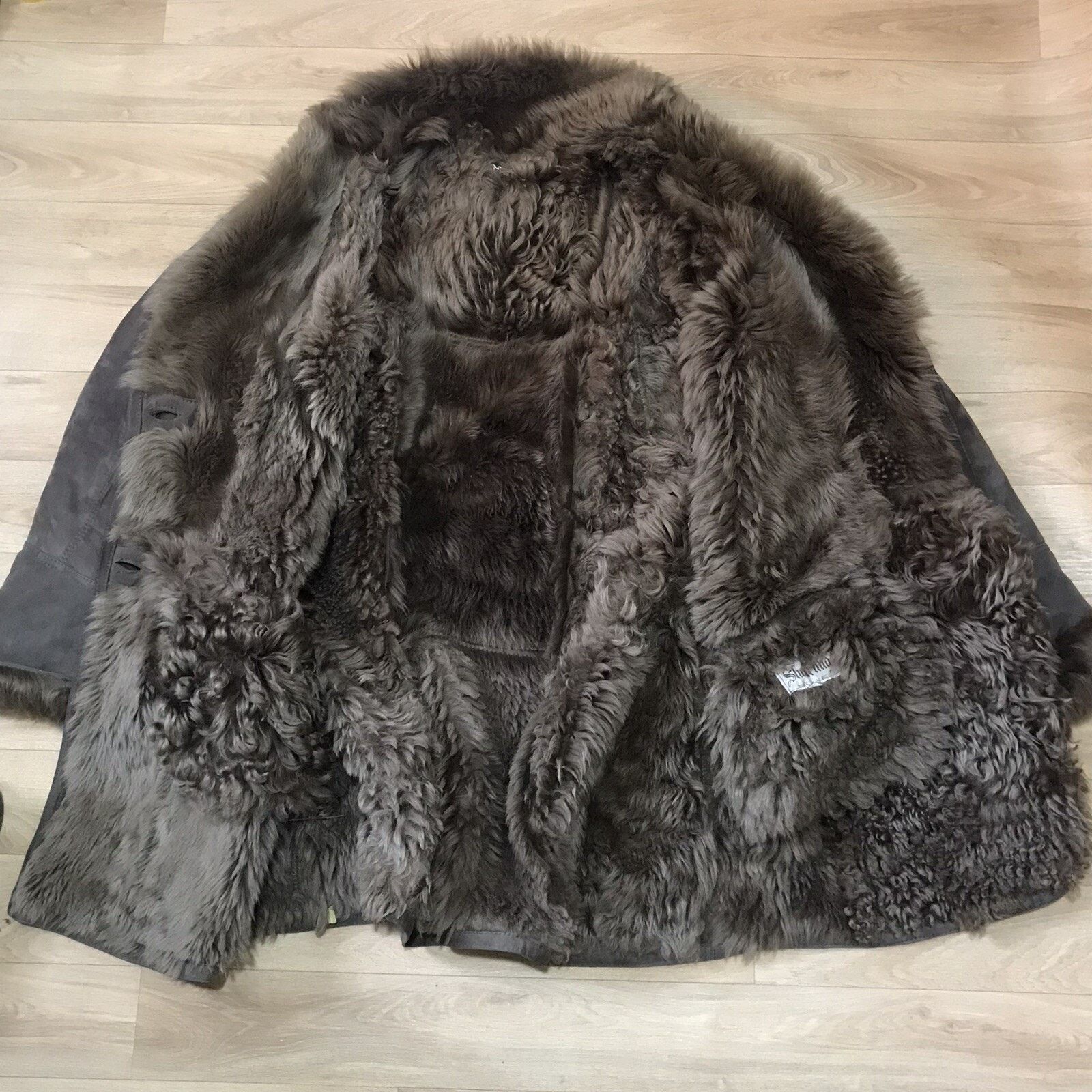 The Unbranded Brand vintage Afghan Coat Shearling Sheepskin Penny Lane Y2K Fur Size XXL / US 16-18 / IT 52-54 - 6 Thumbnail