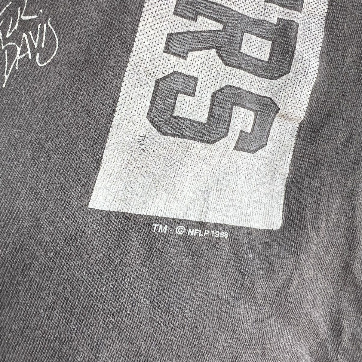 NFL × Vintage VTG 1988 Los Angeles Raiders NFL Tee Shirt NWA Size US L / EU 52-54 / 3 - 4 Thumbnail