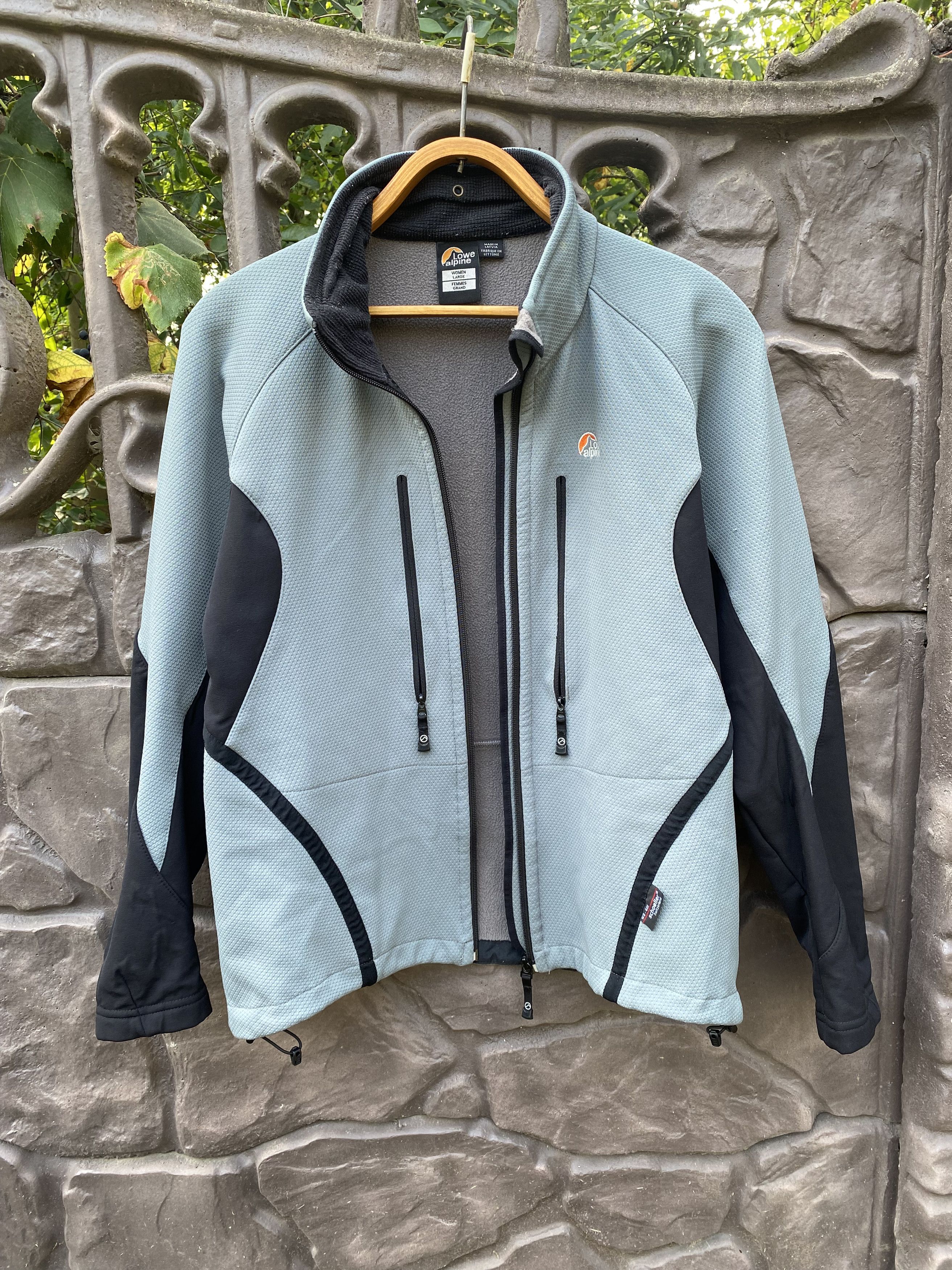 Japanese Brand × Vintage Lowe Alpine Womens Hooded Jacket Black Size L Size L / US 10 / IT 46 - 8 Thumbnail