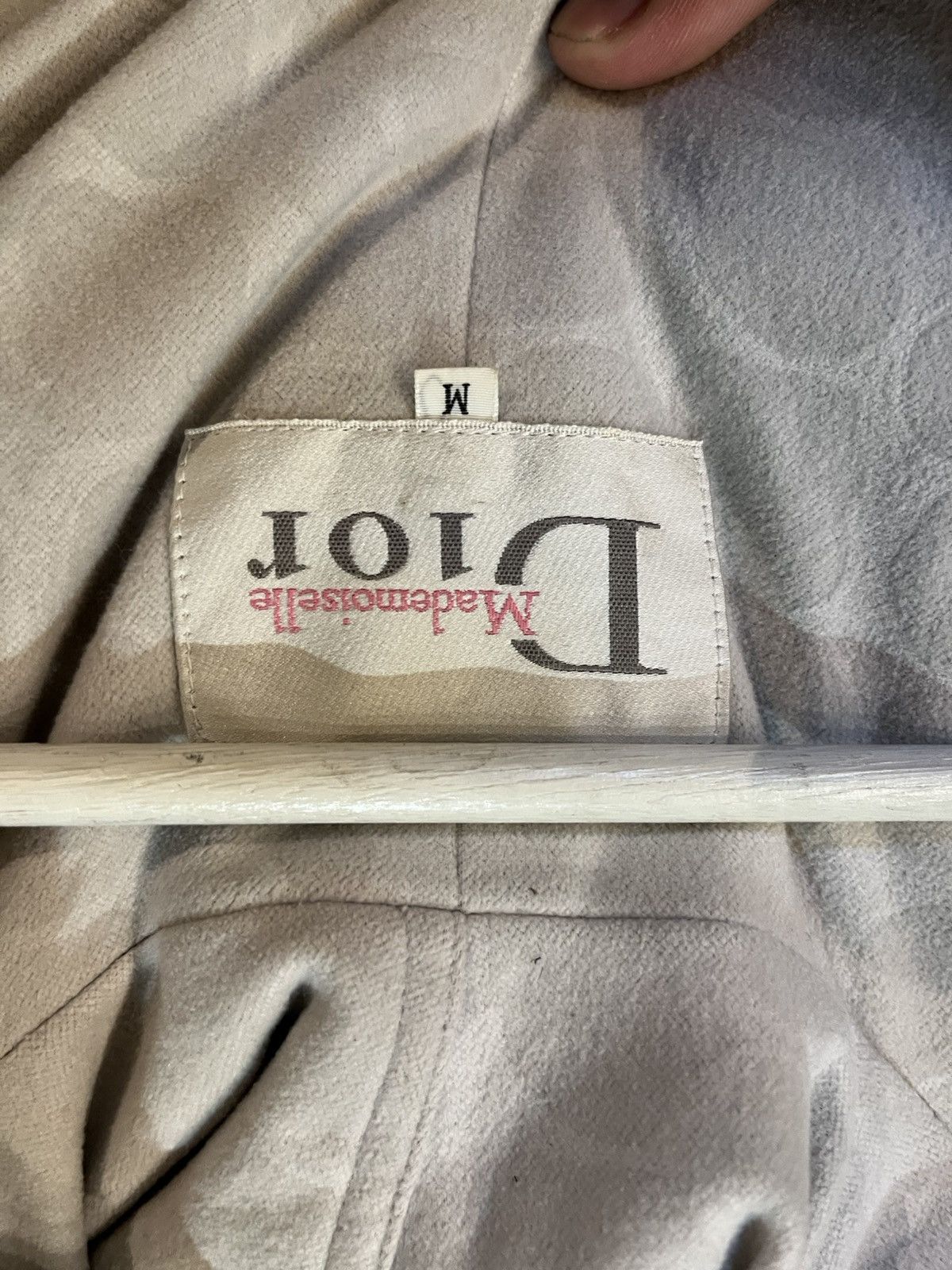 Dior × Vintage Vintage Christian Dior Mademoiselle Jacket Size M / US 6-8 / IT 42-44 - 8 Thumbnail