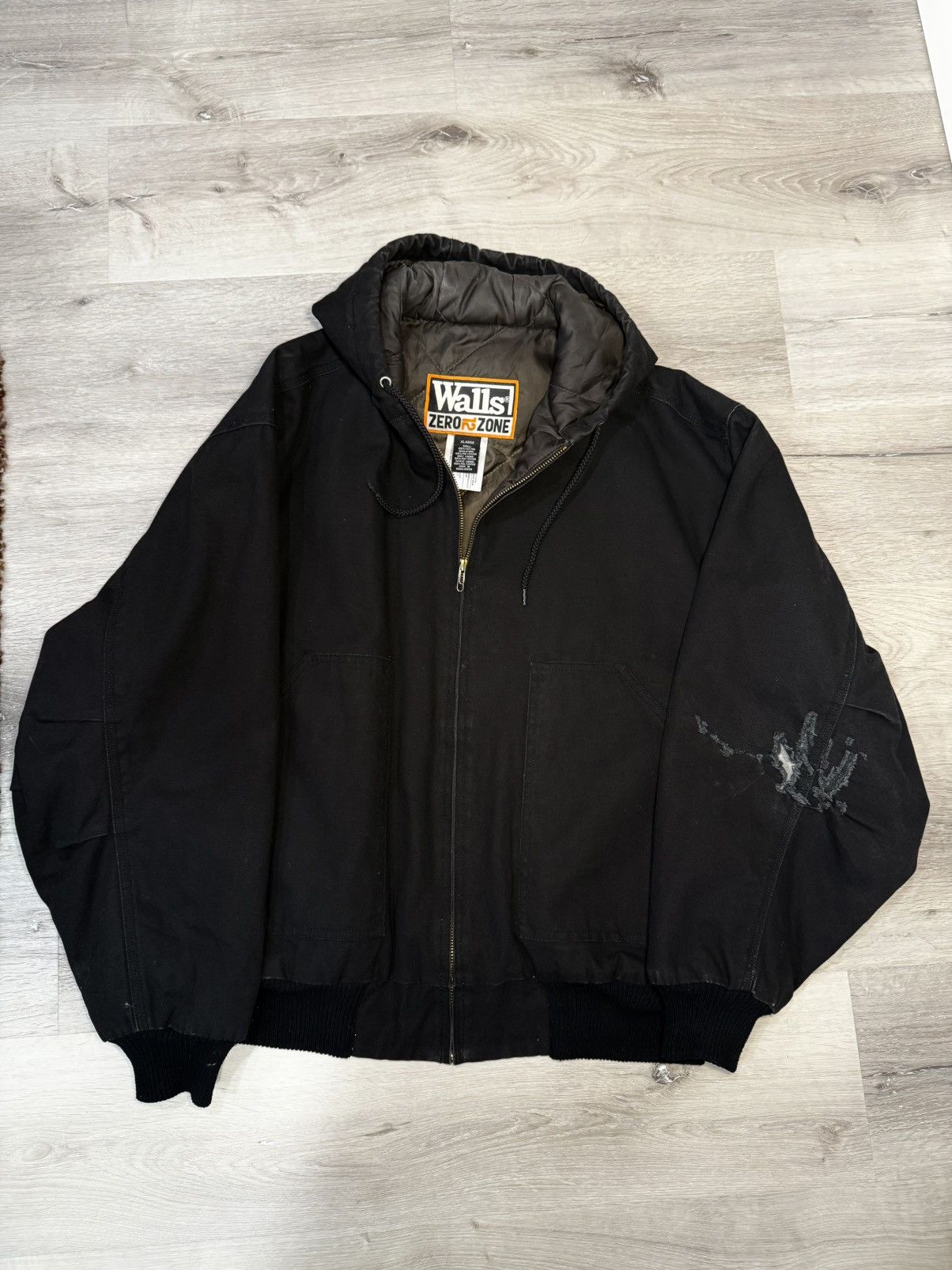 Vintage WALLS Work Bomber Jacket Size US M / EU 48-50 / 2 - 1 Thumbnail