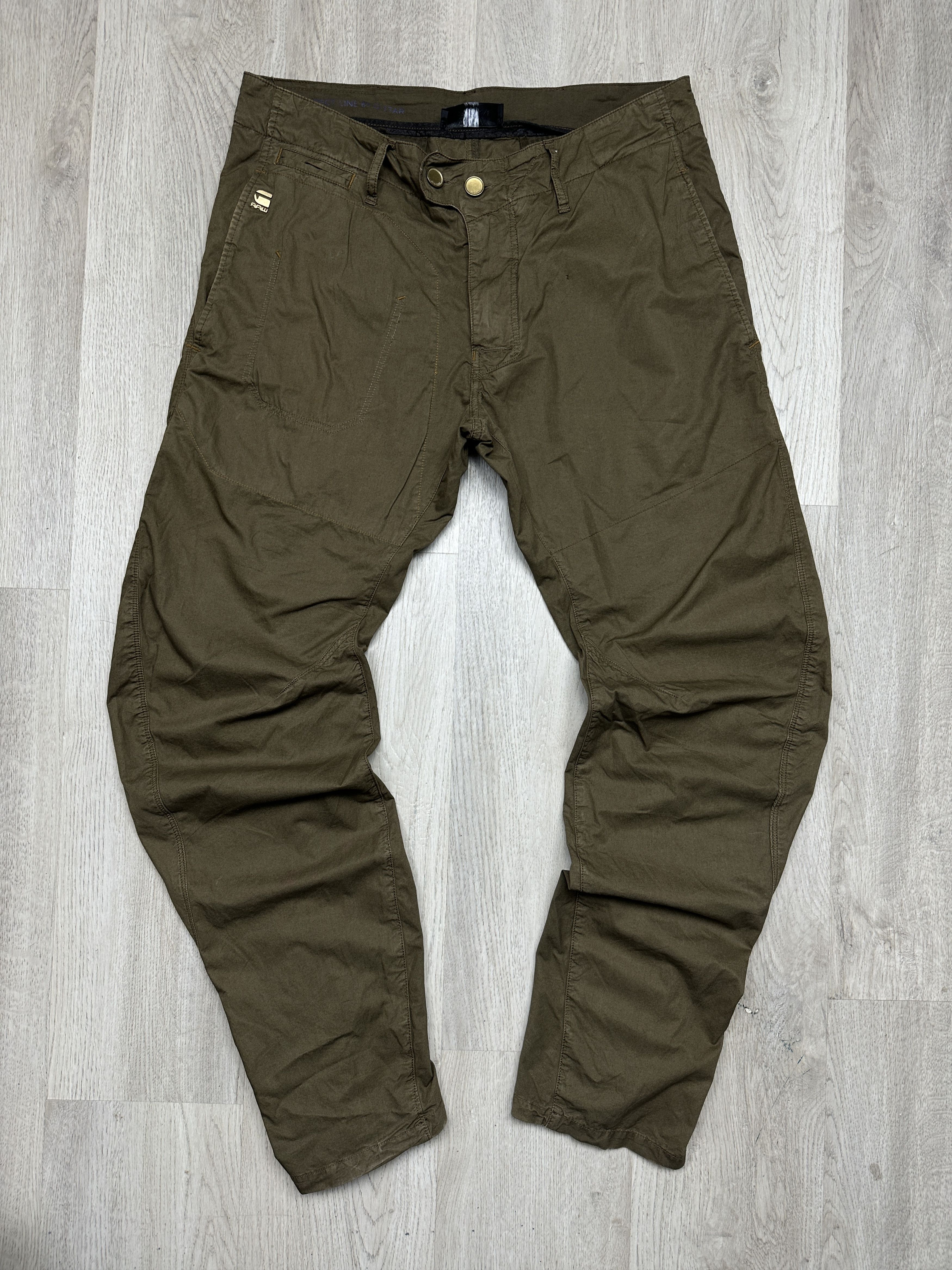 G-Star G Star Raw Mens New Omega Arc Chino Tapered Pants Size US 34 / EU 50 - 1 Thumbnail