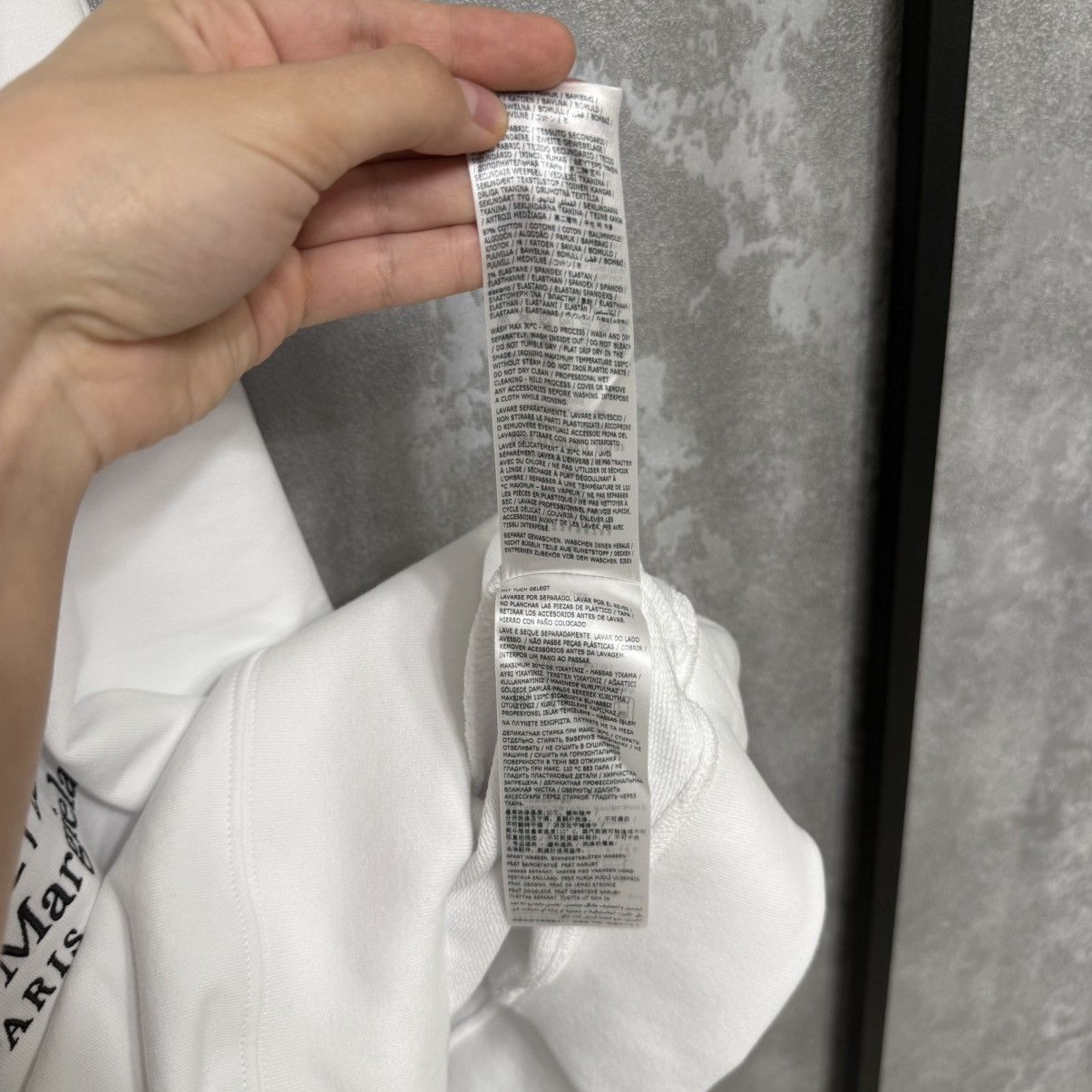 Maison Margiela Maison Margiela White Hoodie Size US L / EU 52-54 / 3 - 8 Thumbnail