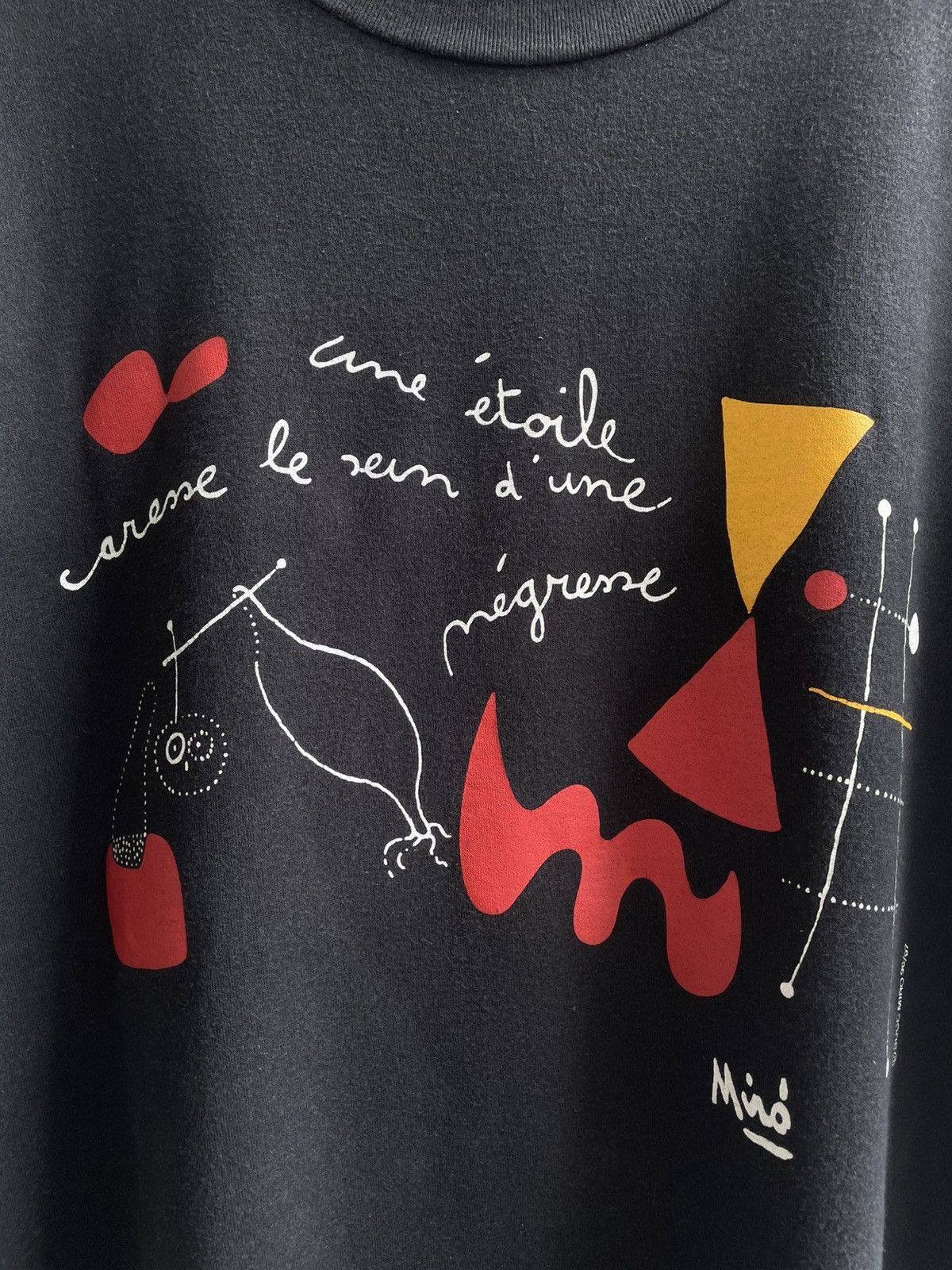 Art Comes First Vintage 90's John Miro Artwork Shirts Size US M / EU 48-50 / 2 - 7 Thumbnail