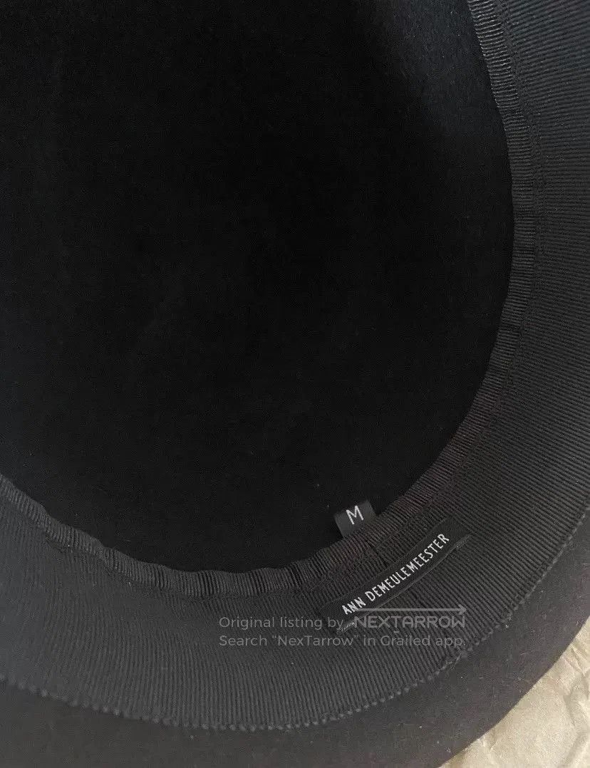 Ann Demeulemeester Ann Demeulemeester 2006 Fall Bowler Hat. Size ONE SIZE - 5 Thumbnail