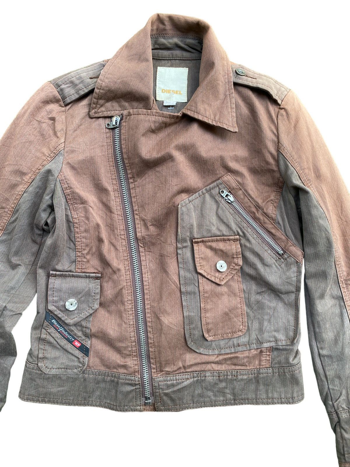 Diesel DIESEL PUNK MILITARY tactical poket Jacket nice designer Size US XS / EU 42 / 0 - 5 Thumbnail