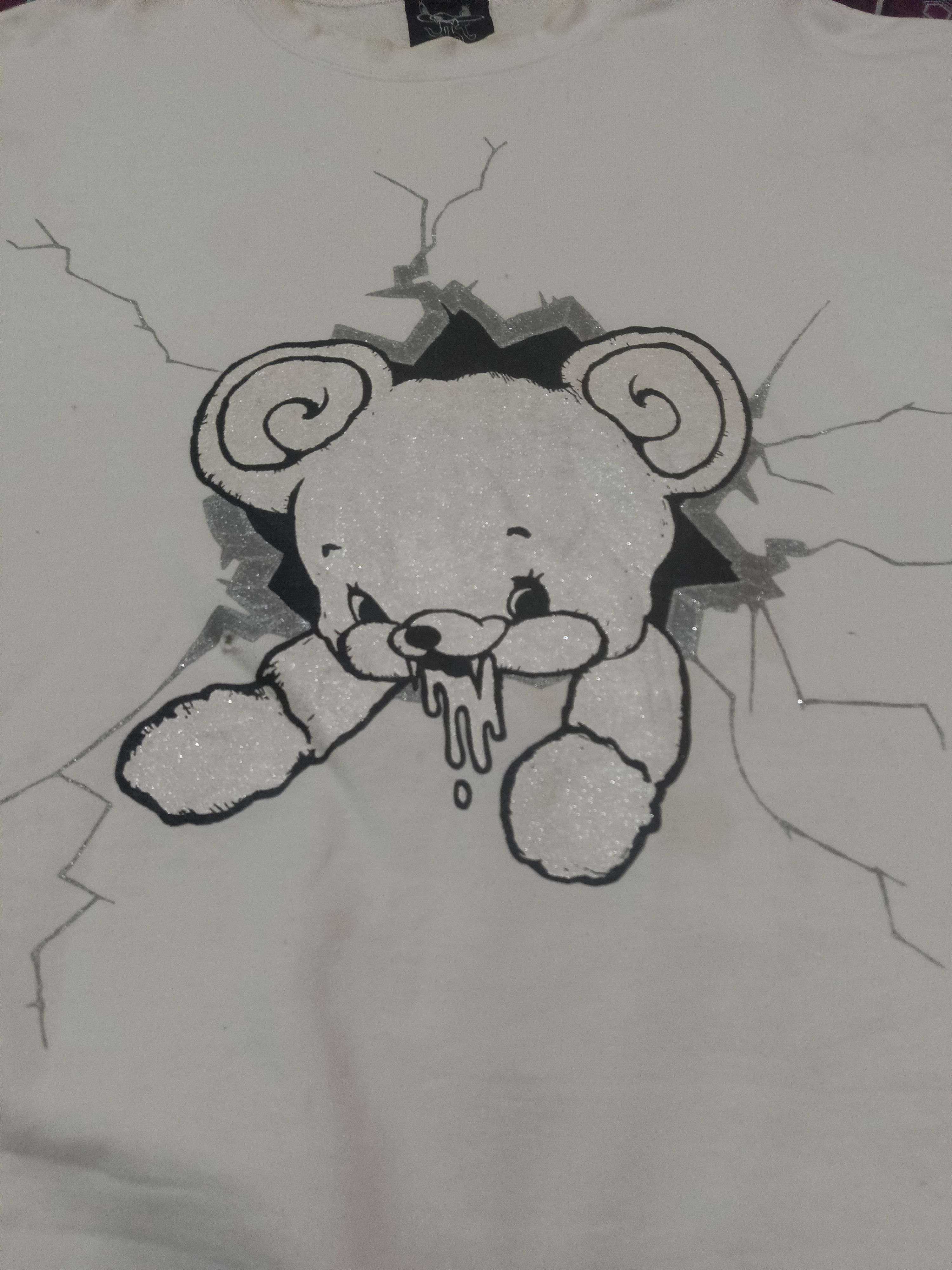 Yaponskii 1990s cyberpunk Yaponski bear Distressed Sweatshirt Size US XXL / EU 58 / 5 - 4 Thumbnail