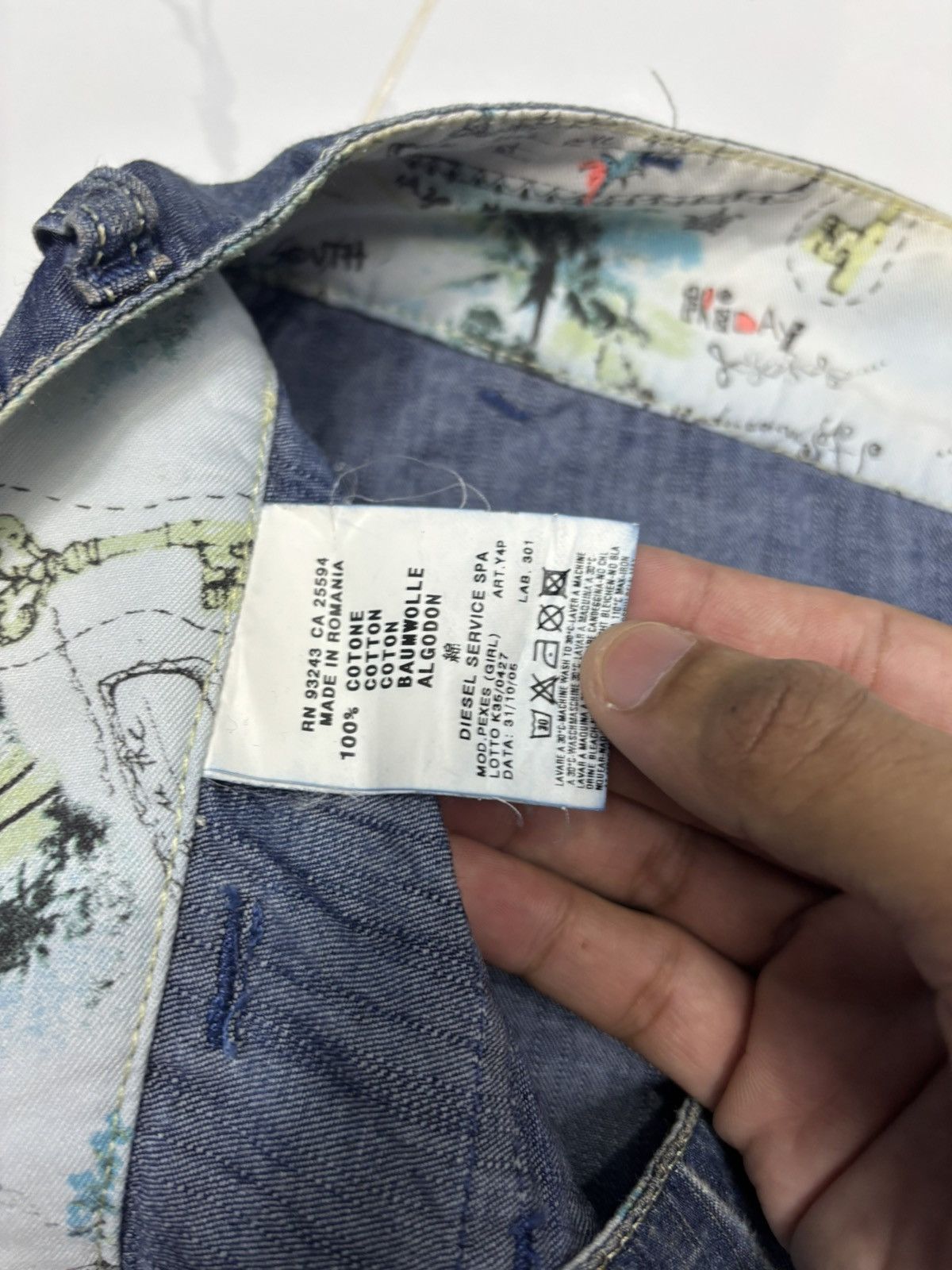 Diesel × Diesel Black Gold DIESEL MULTI POCKET DENIM BUSH JEANS PANTS Size US 30 / EU 46 - 13 Thumbnail