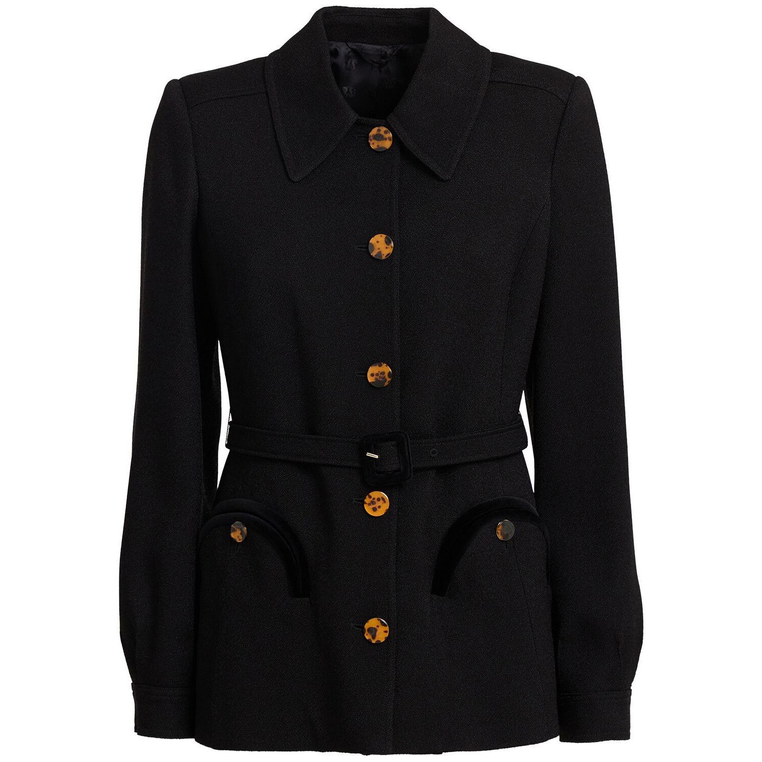 BLAZE MILANO Paint Black Jacket New & Authentic (Women's siz