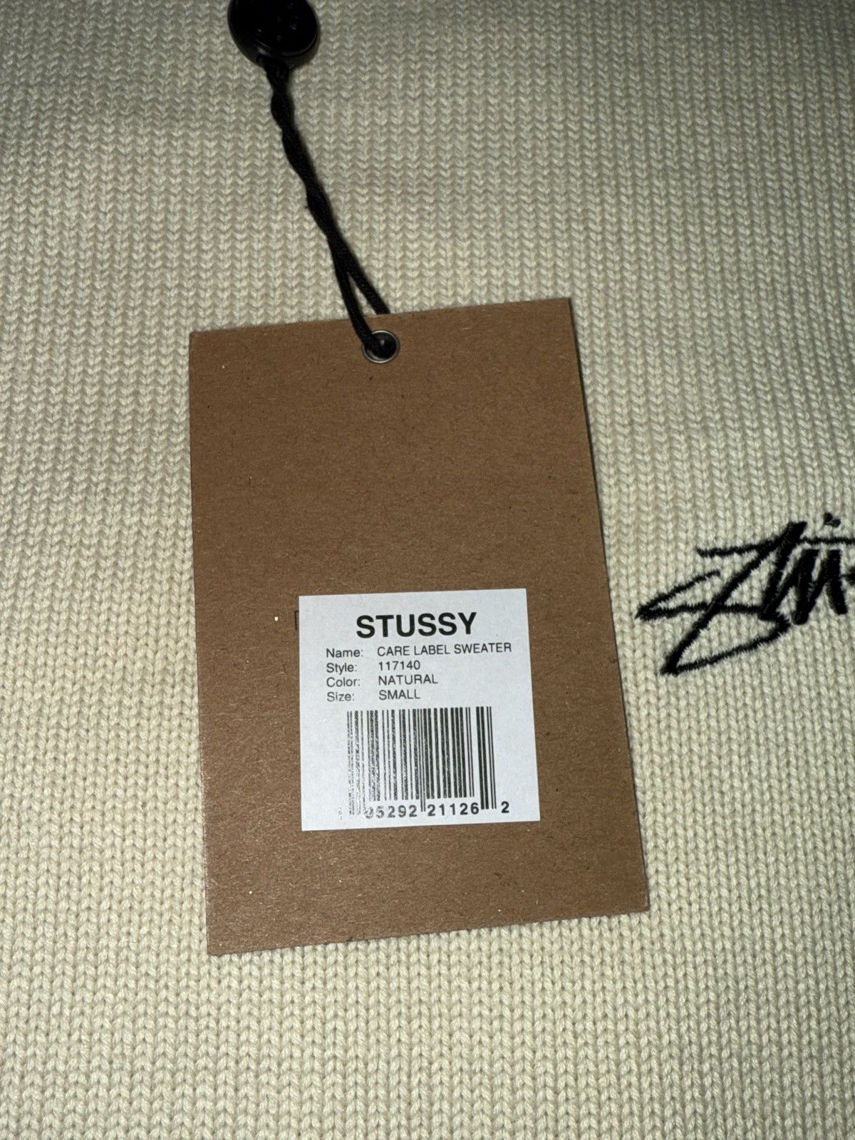 Stussy Stussy Care Label Sweater Size US S / EU 44-46 / 1 - 5 Thumbnail