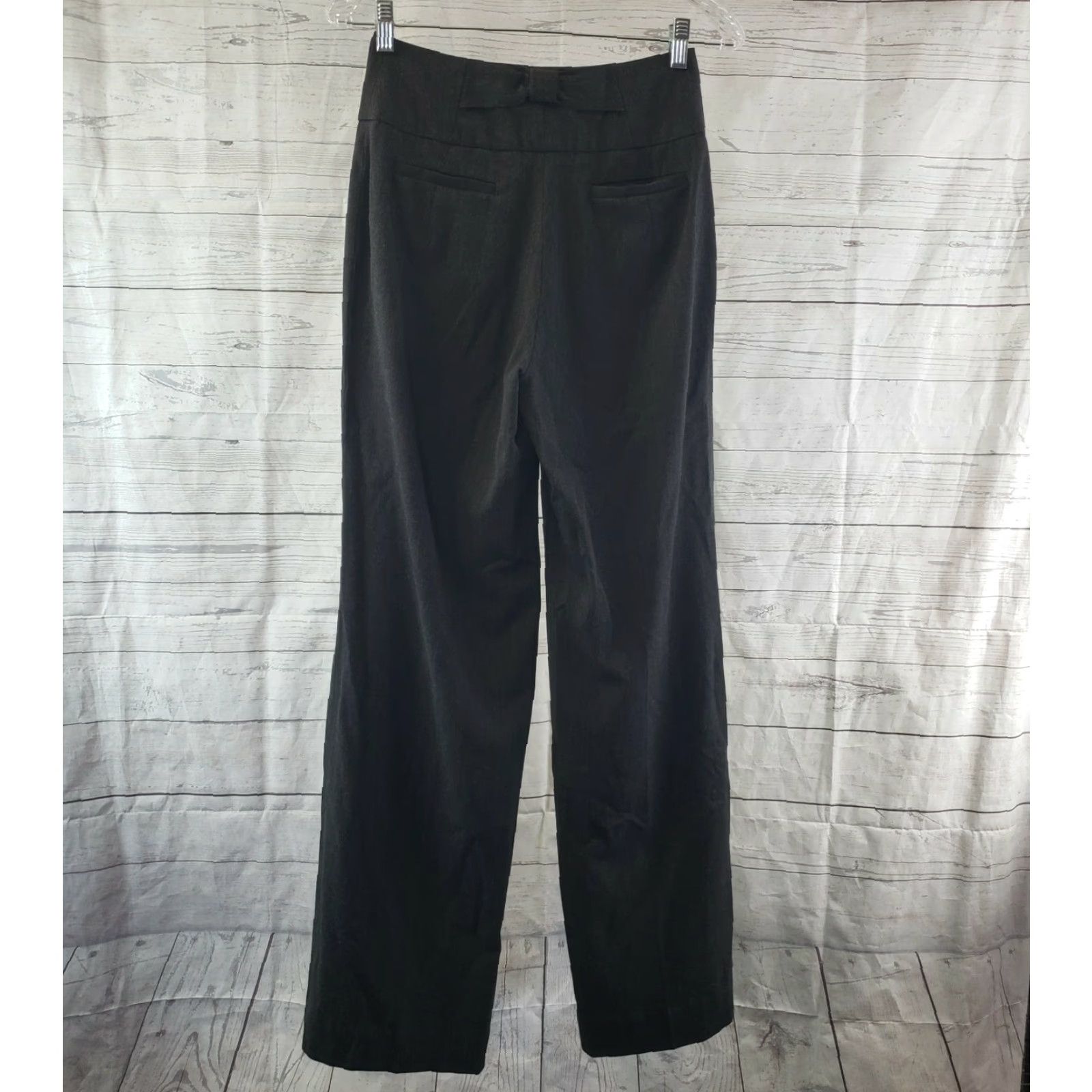 Anthropologie Cartonnier Anthropologie Womens Trouser Pants Sz 2 Charcoal Gray High Rise Size 26" / US 2 / IT 38 - 3 Thumbnail