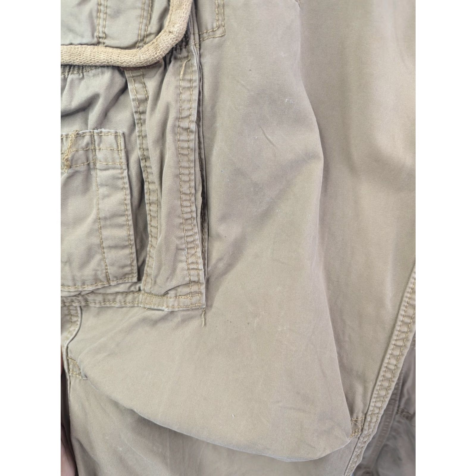Vintage VINTAGE Surplus Tex Raw Mens XL Pants Trousers Cargo Combat Beiges Coyote 31in Inseam Ladies? Wait no gender: Mens. Size US 36 / EU 52 - 5 Thumbnail