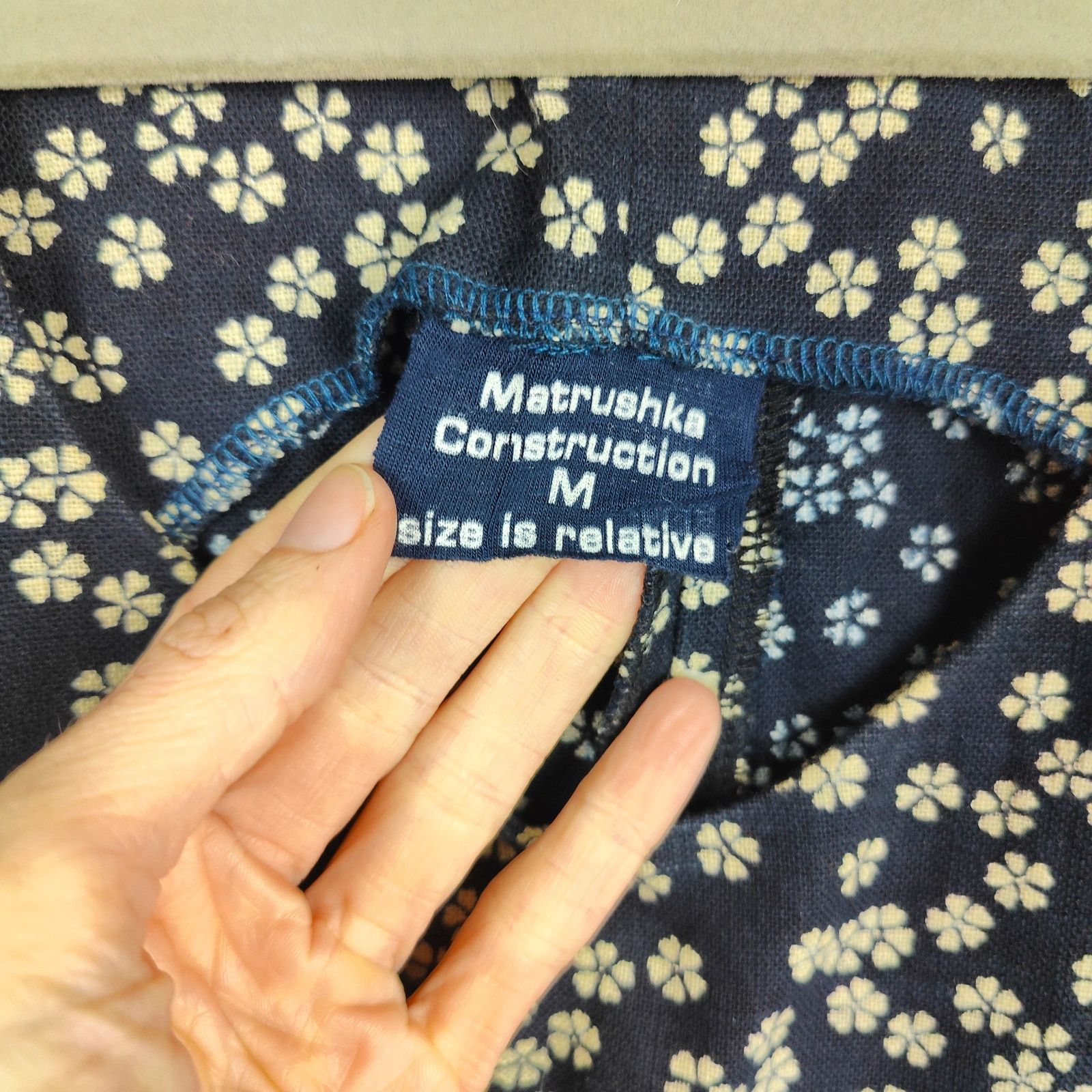Other Matrushka Dress Womens Medium Black Micro Floral Pockets Size M / US 6-8 / IT 42-44 - 2 Thumbnail