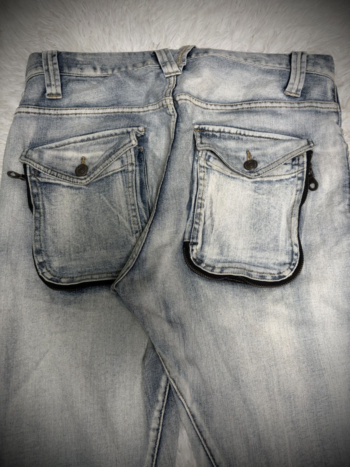 Hysteric Glamour PPFM bondage acidwash cargo Size US 33 - 6 Thumbnail