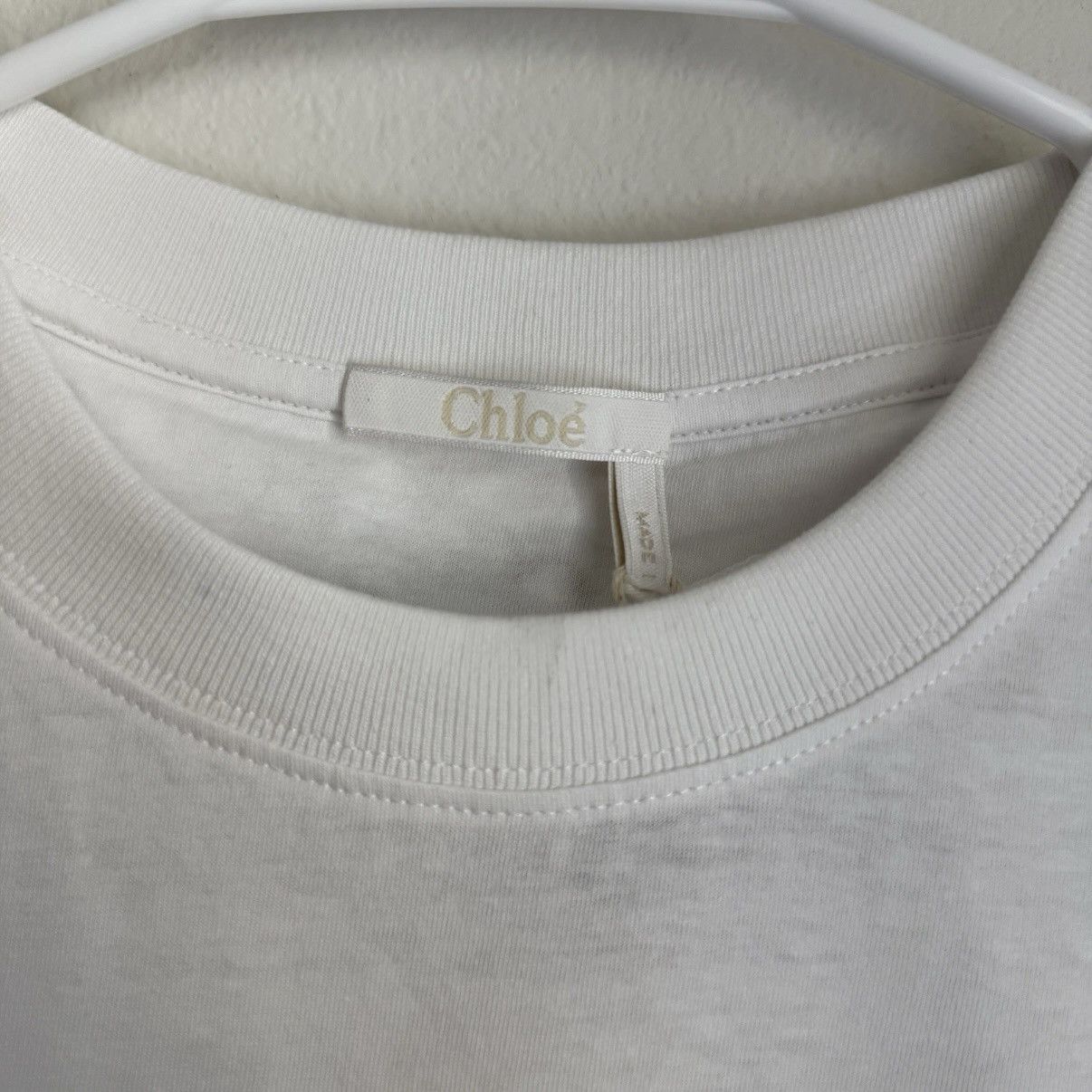 Chloe NWT Chloe White Top Size XS / US 0-2 / IT 36-38 - 6 Thumbnail