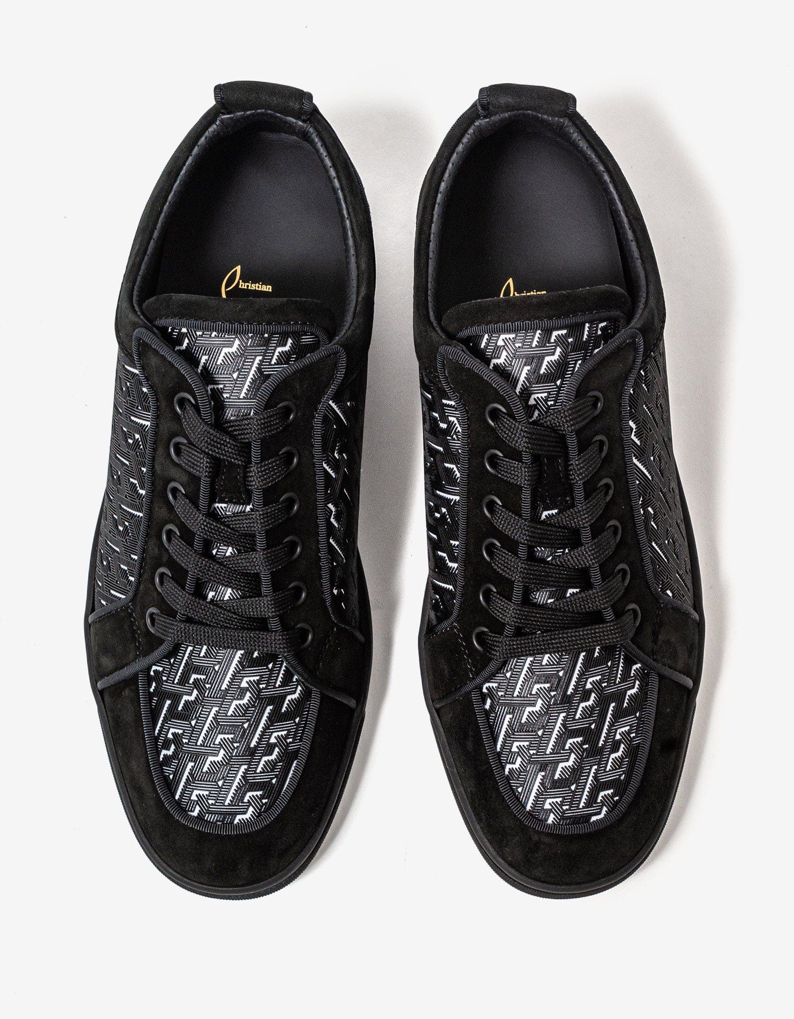 Christian Louboutin Rantulow Black Techno CL Trainers Grailed