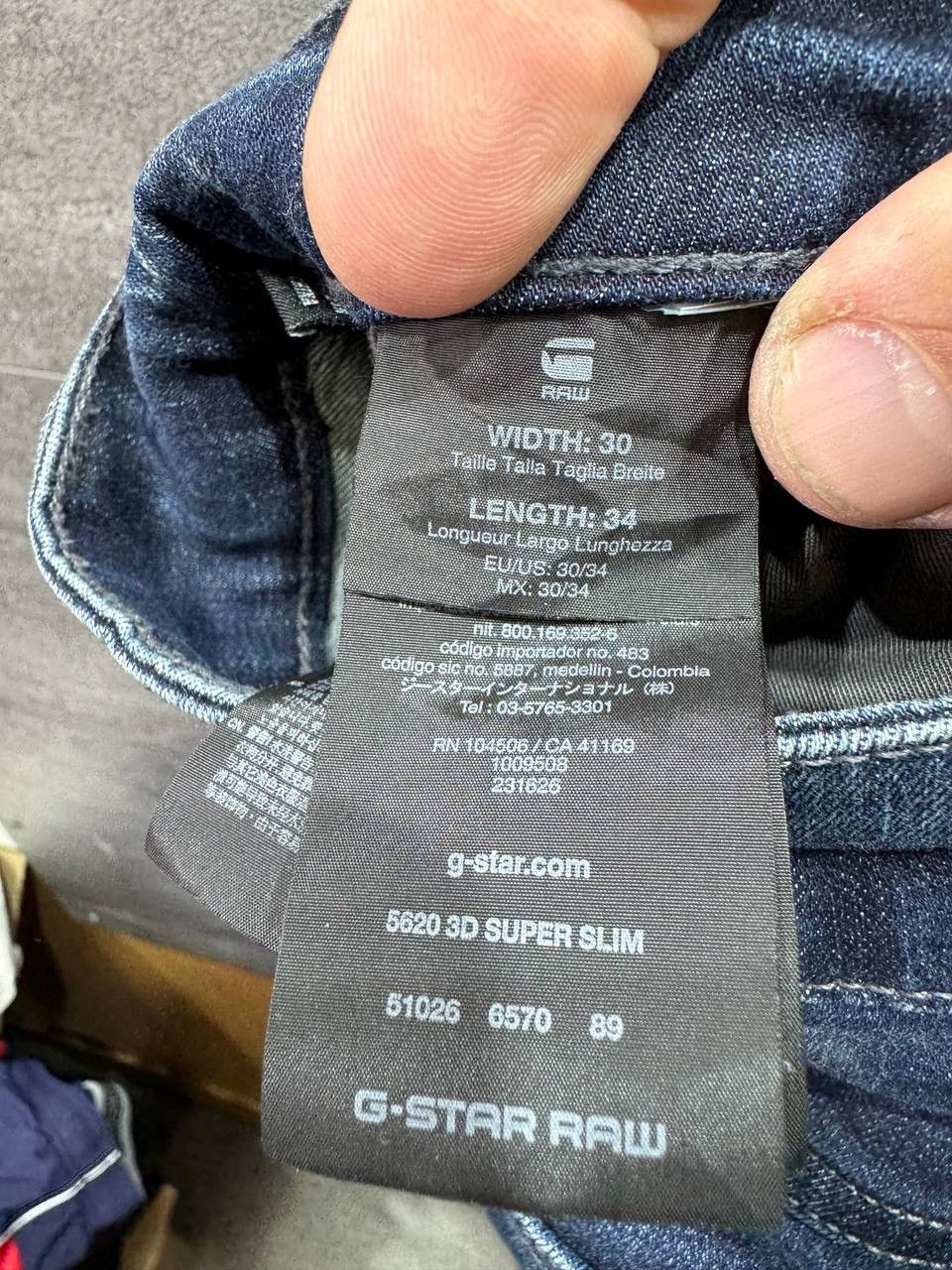 G-Star G-Star Elwood 5620 3D SUPER SLIM JEANS Mens Size US 30 / EU 46 - 16 Thumbnail