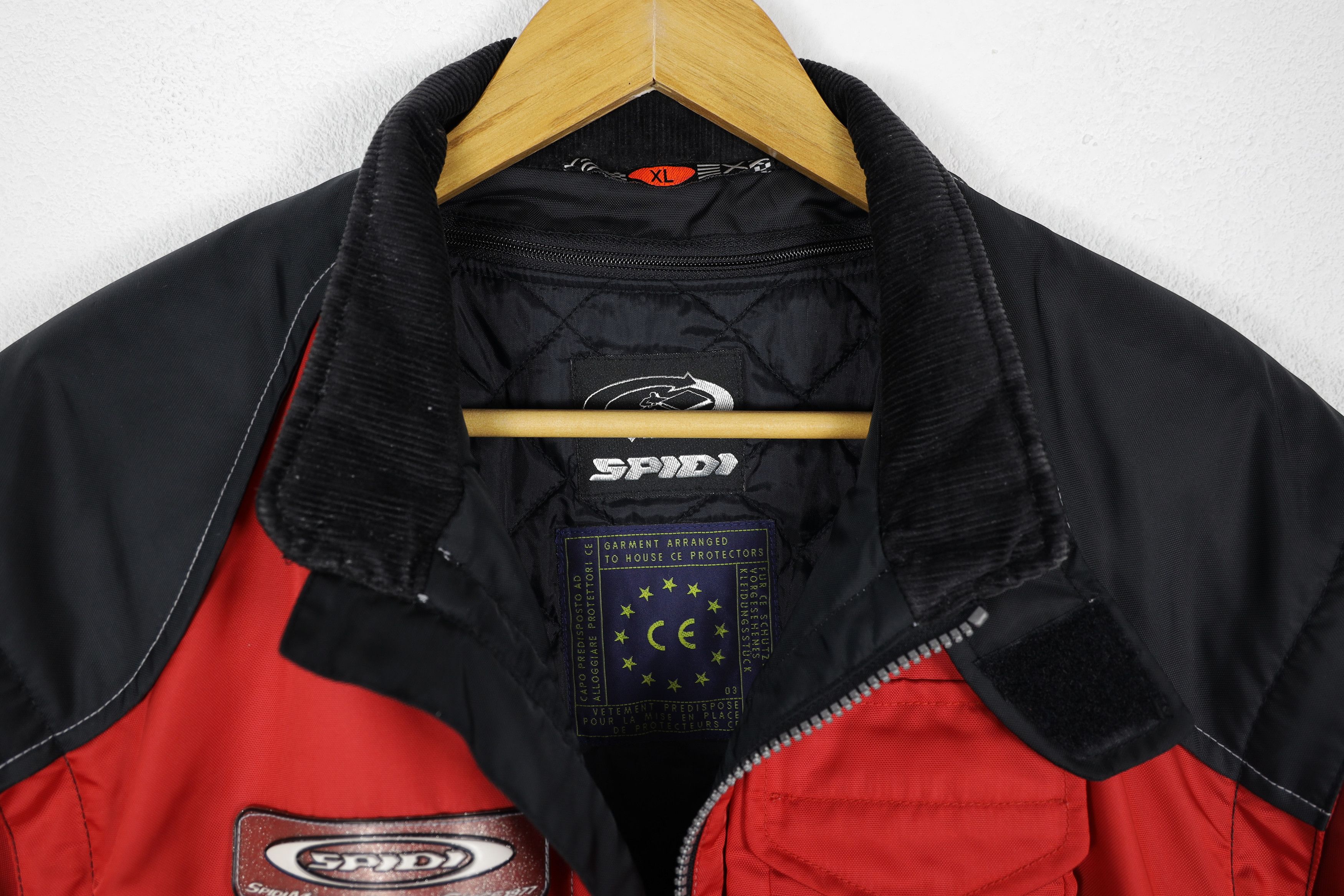 Vintage Vintage Spidi Racing Team Moto Bomber Jacket Y2K 90s Size US XL / EU 56 / 4 - 4 Thumbnail