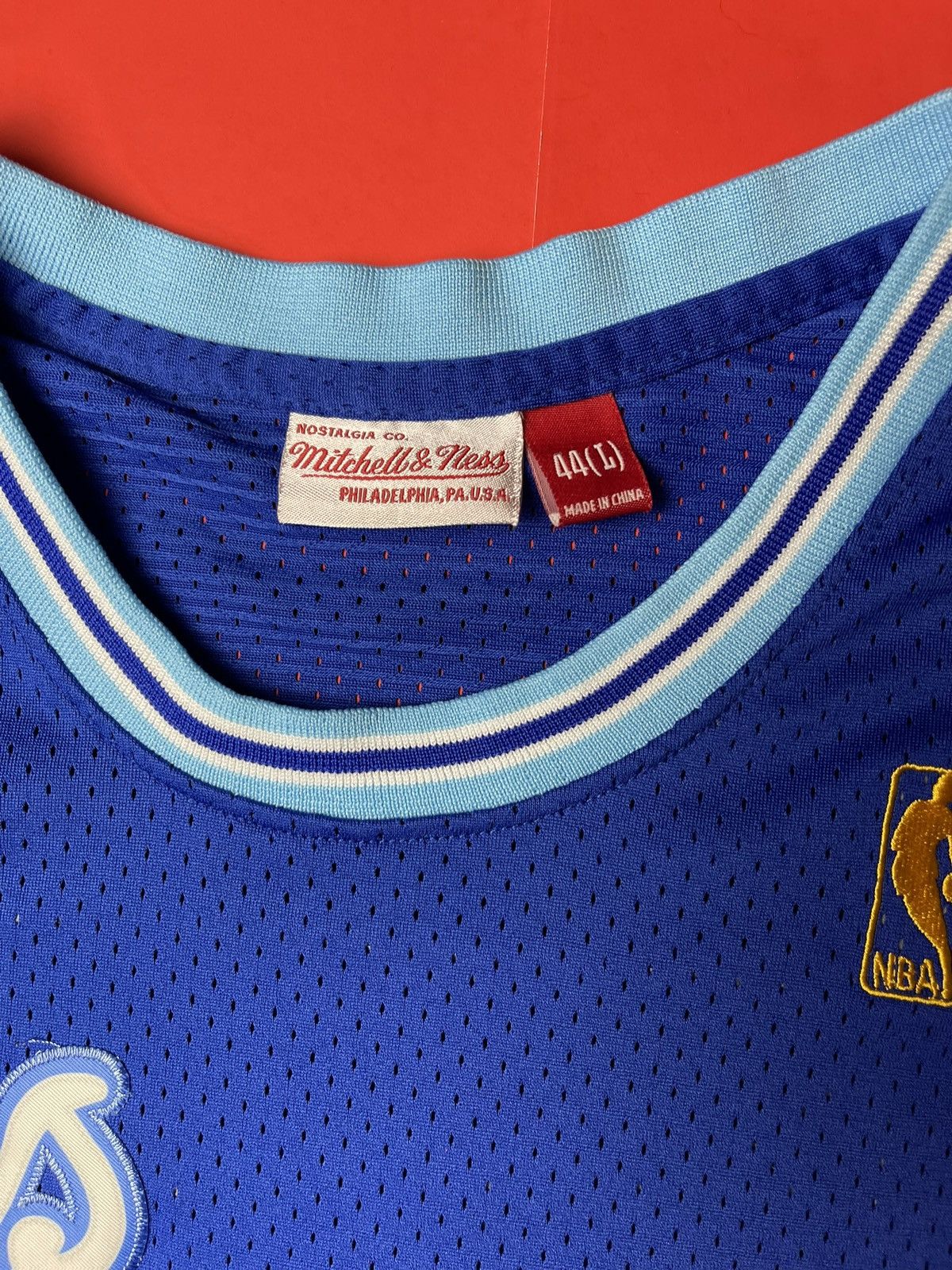 Mitchell & Ness Mitchell&Ness Kobe Bryant #8 Los Angeles Lakers Blue Jersey Size US L / EU 52-54 / 3 - 5 Thumbnail