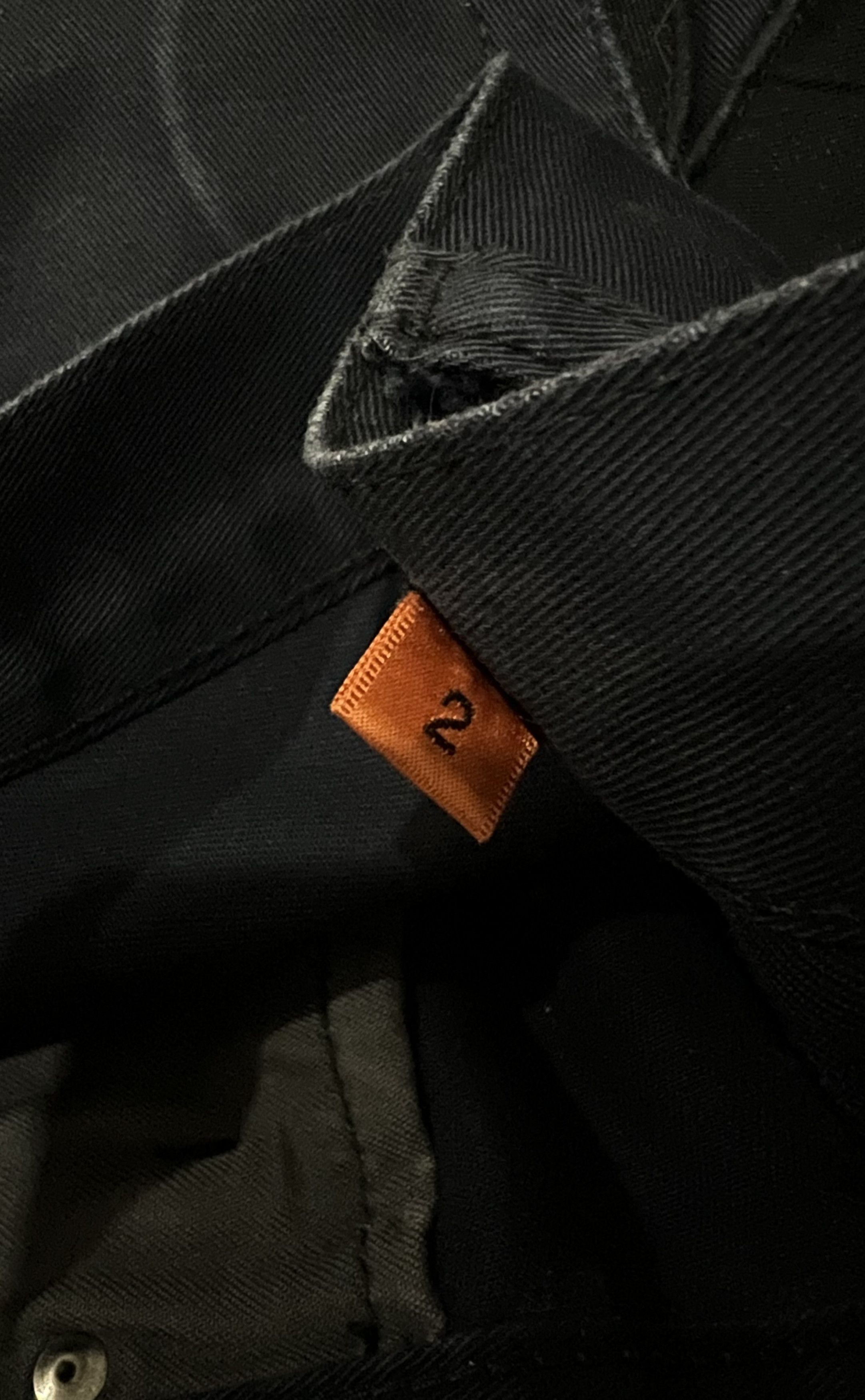 Undercover SS05 Graffiti Patch Distressed Dark Navy Twill Jeans Size US 32 / EU 48 - 21 Thumbnail