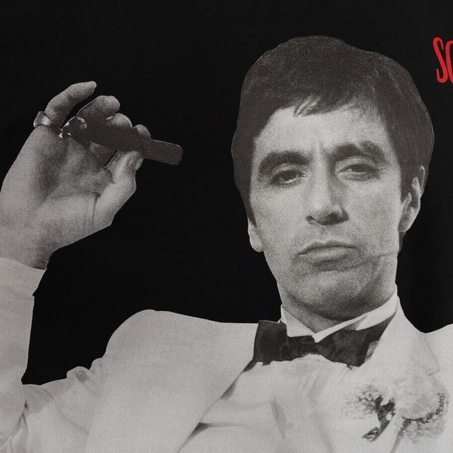 Other Scarface T Shirt Mens Size Medium Black Reason Universal Size US M / EU 48-50 / 2 - 3 Thumbnail
