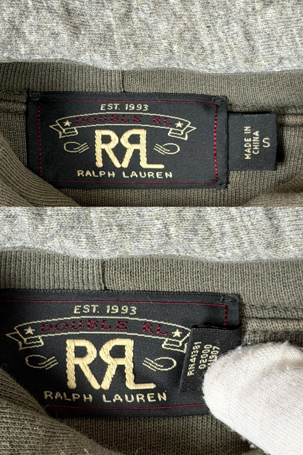 RRL Ralph Lauren RRL Double RL Reversible Hoodie Military OD Print Ralph Size US S / EU 44-46 / 1 - 7 Thumbnail