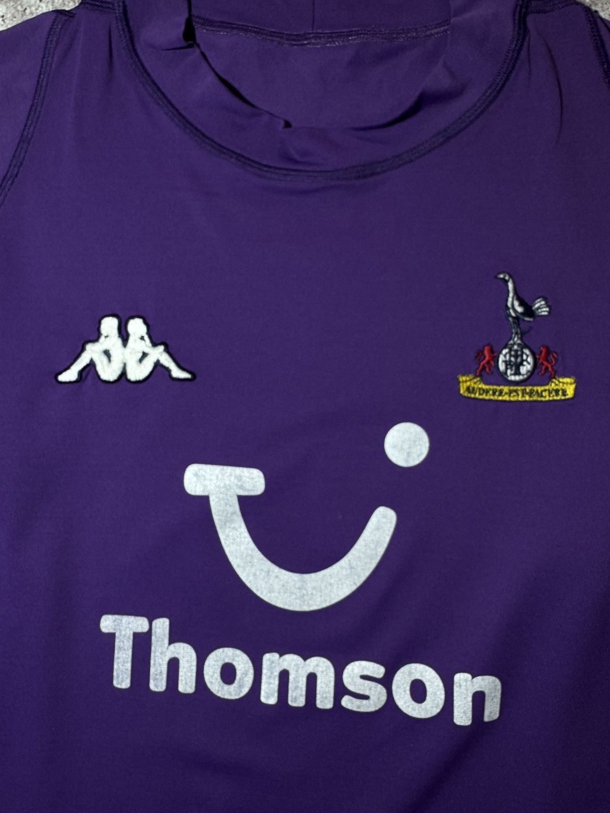 Kappa × Vintage Tottenham Hotspur 2004/05 Football Shirt Soccer Jersey Kappa Size US XXL / EU 58 / 5 - 3 Thumbnail