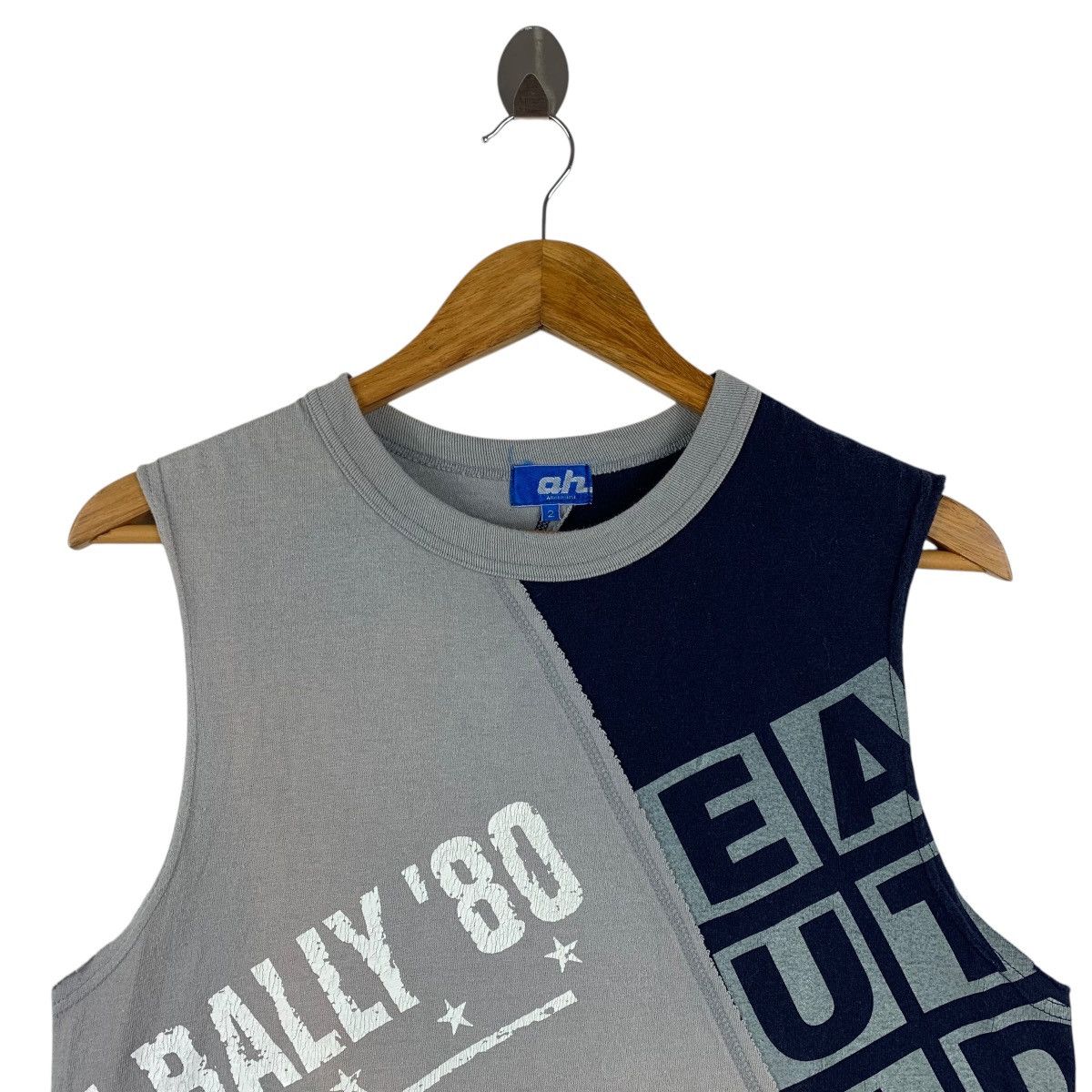 Japanese Brand Vintage ABAHOUSE Sleeve less tank top tee Size US S / EU 44-46 / 1 - 2 Thumbnail
