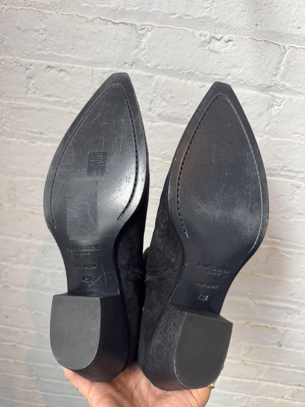 Saint Laurent Paris Hedi Luka Boots Size US 10.5 / EU 43-44 - 5 Thumbnail