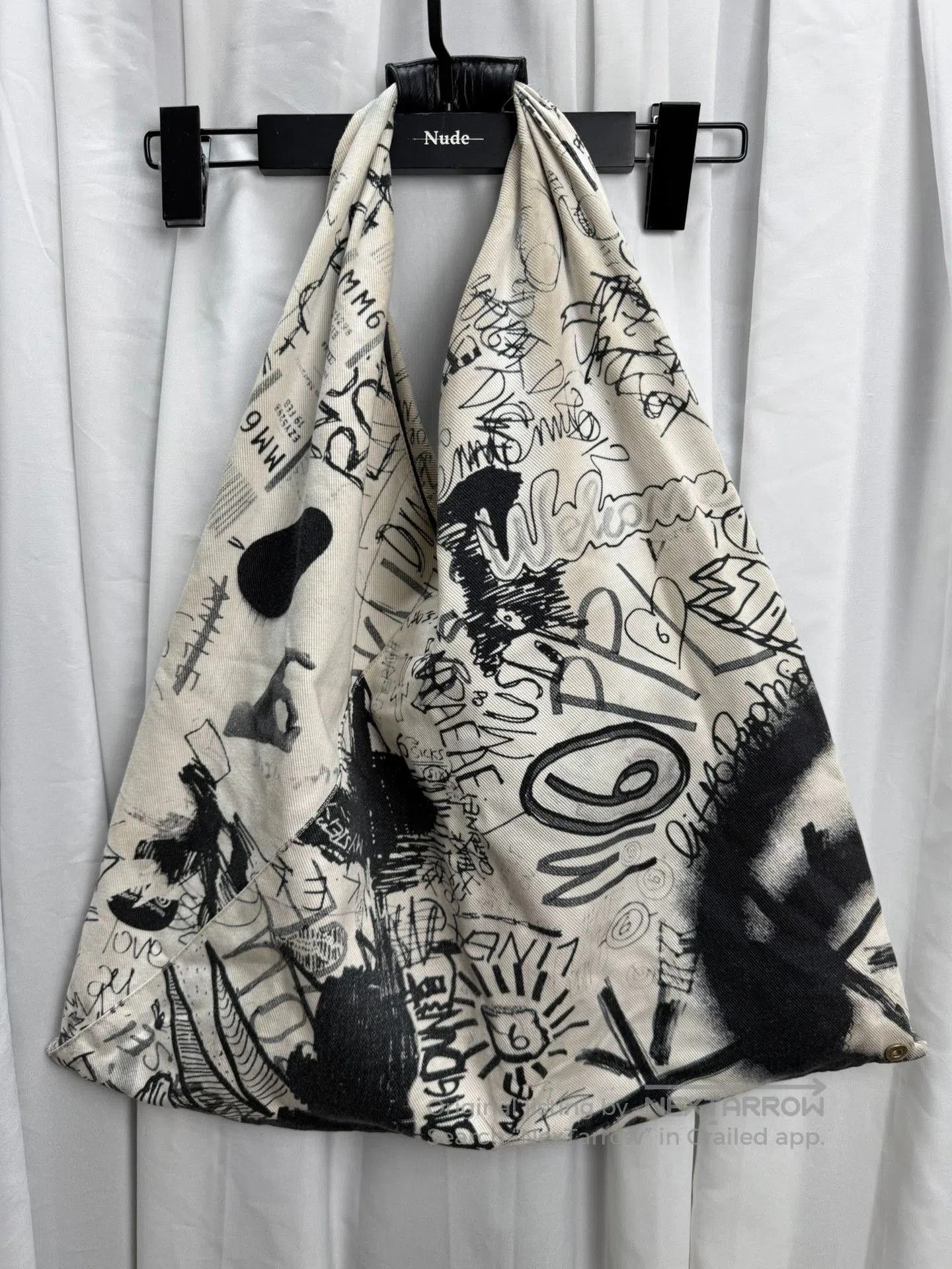 MM6 Maison Margiela MM6 Graffiti Tote. Size ONE SIZE - 4 Thumbnail