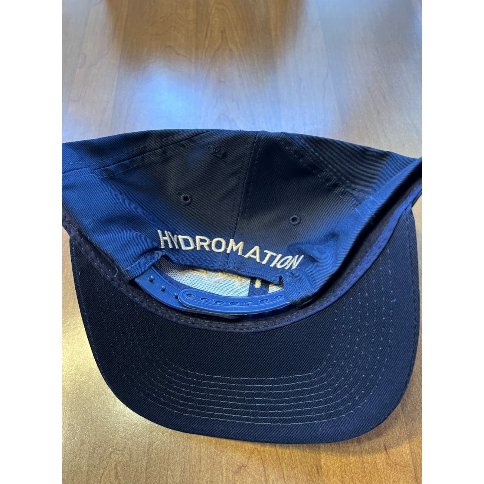 Vintage VINTAGE Cameo Filtra Systems Hydromation Hat Trucker Baseball Cap Blue Snapback Adjustable Men Hat 90s Vintage Trucker Mens Size ONE SIZE - 3 Thumbnail
