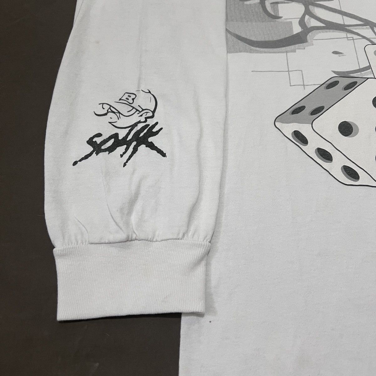 Rap Tees VintageY2K School of Hard Knocks SkateGraphic Fashion Hiphop Size US L / EU 52-54 / 3 - 6 Thumbnail