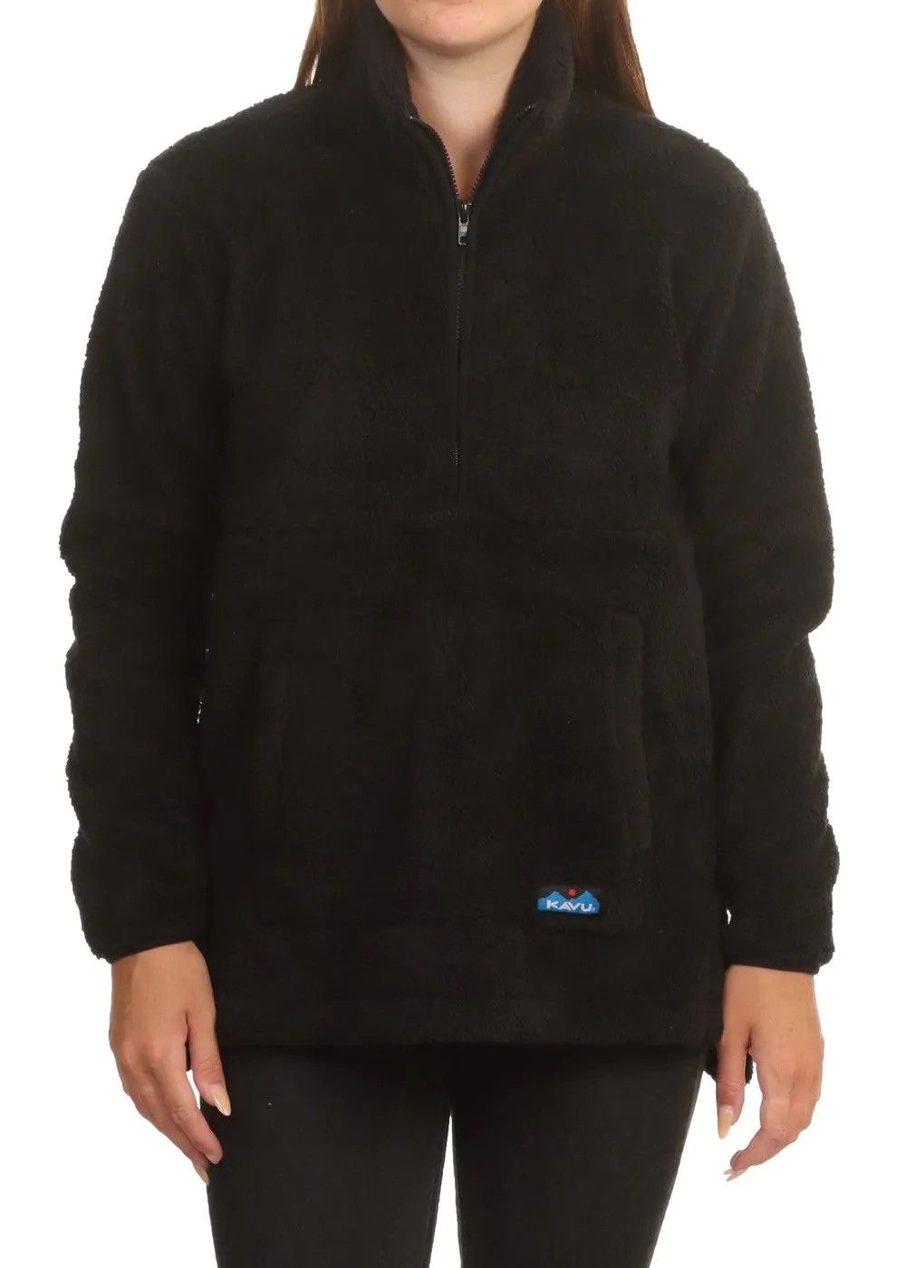 KAVU Kavu Snowpack Fleece - Black Chalet (Women’s Ski Fleece) Size L / US 10 / IT 46 - 2 Thumbnail