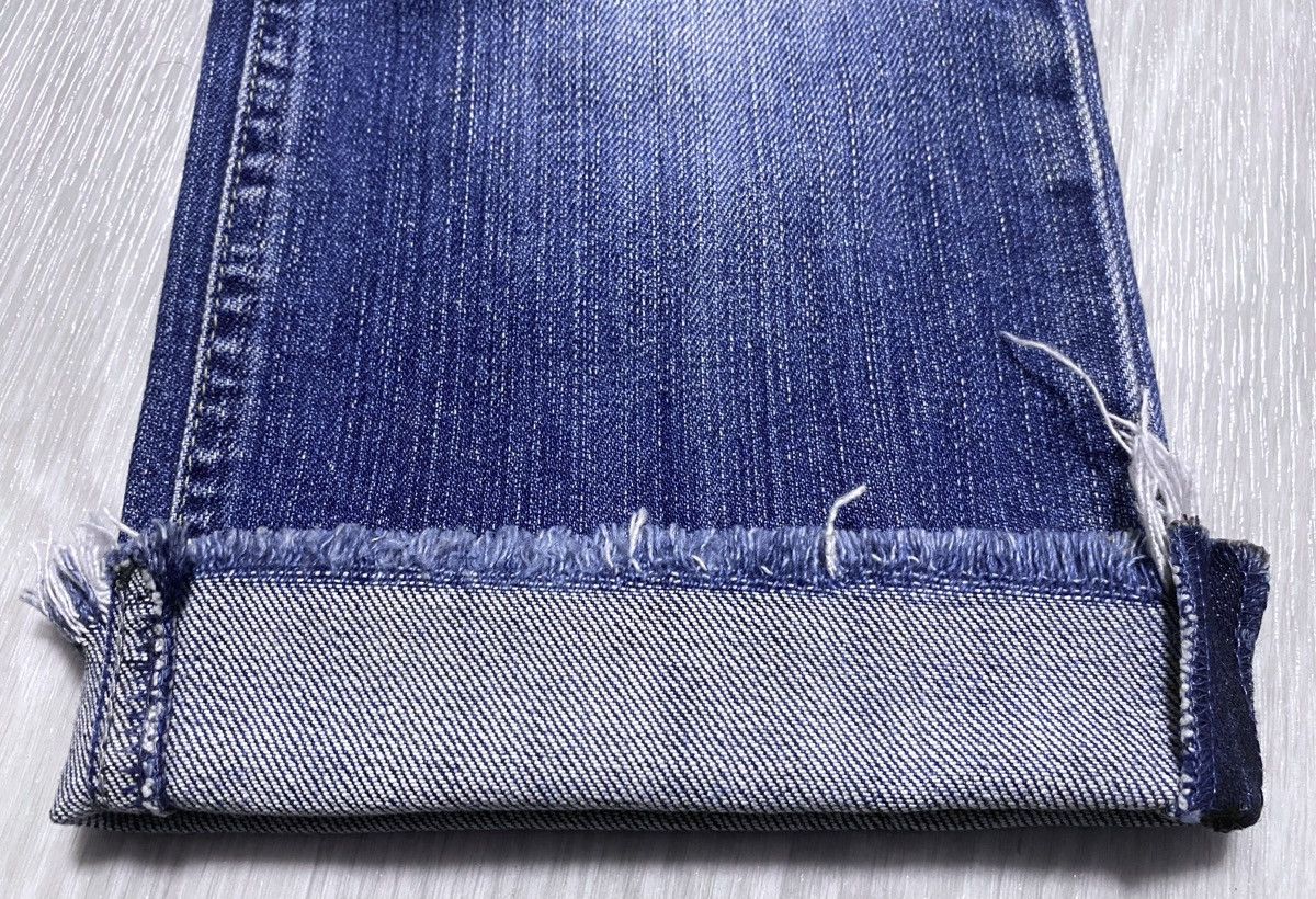Acne Studios Vtg Acne Action Jeans Hep Pure Stonewash Fringed Denim AAJ Size 27" / US 4 / IT 40 - 10 Thumbnail