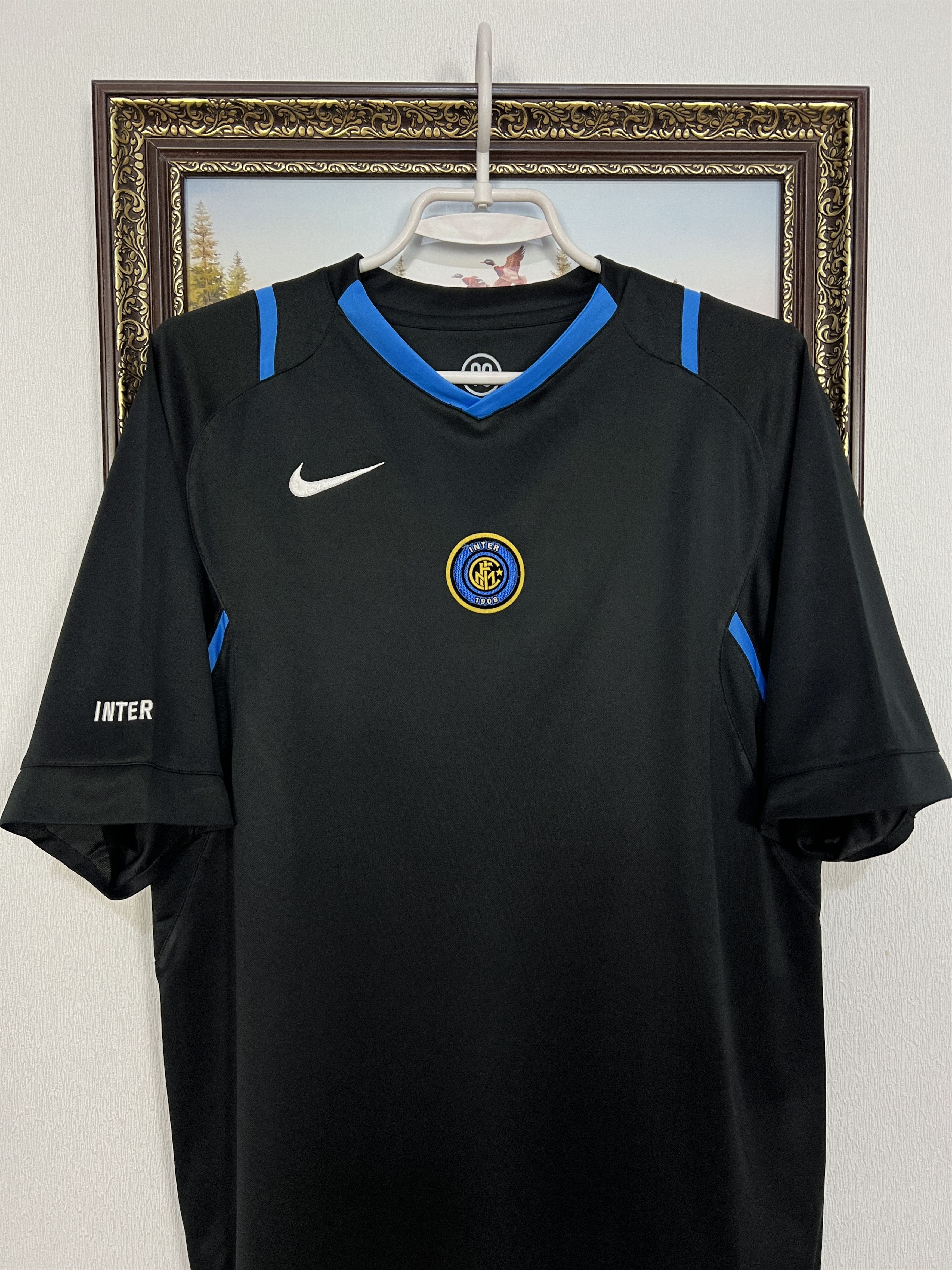 Nike Inter Milan Football Train Shirt Soccer Maglia Jersey Size US M / EU 48-50 / 2 - 2 Thumbnail