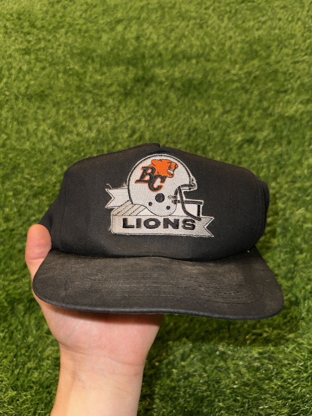 NFL Vintage cfl bc lions football adjustable hat Size ONE SIZE - 2 Thumbnail