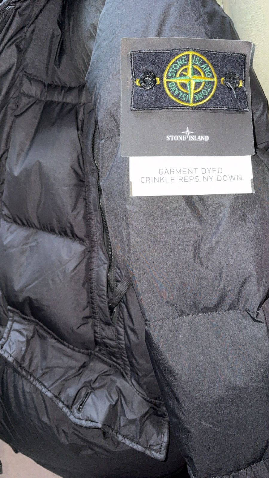 Stone Island Stone Island Garment Dyed Crinkle Reps NY Down Jacket Size US L / EU 52-54 / 3 - 4 Thumbnail