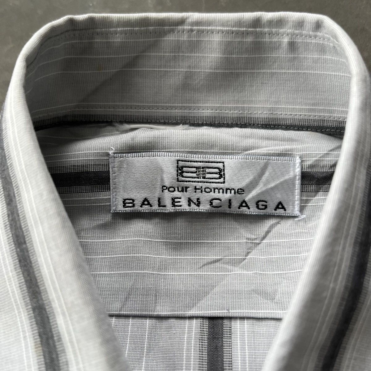 Balenciaga Balenciaga Pour Homme Pocket Stripe Size US M / EU 48-50 / 2 - 8 Thumbnail