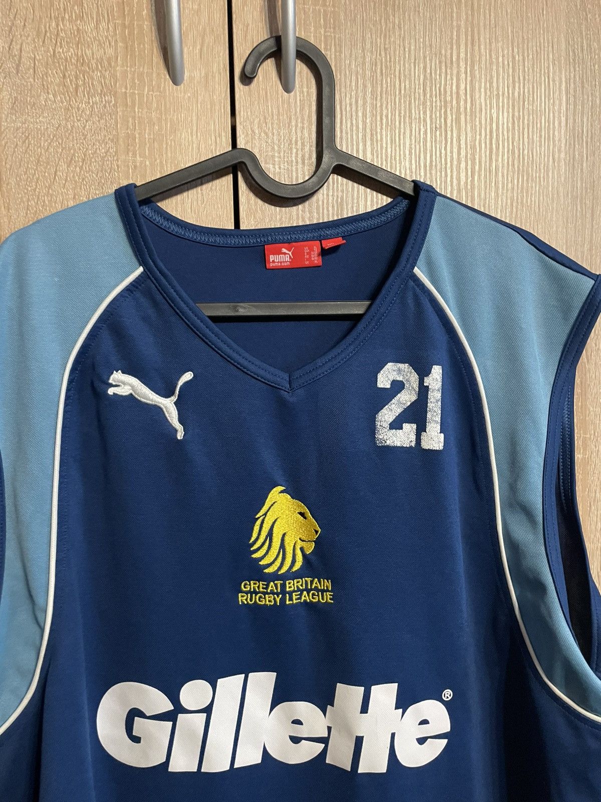 Puma Vintage football rugby archive puma rare jersey vintage 00s Size US XL / EU 56 / 4 - 3 Thumbnail