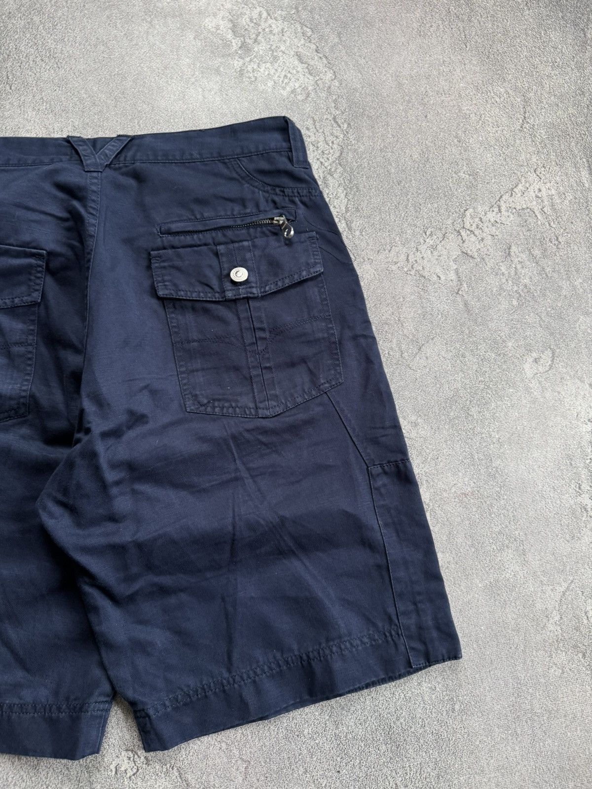 Versace Jeans Couture Versace jeans couture 34W blue cargo shorts 🩳 multipocket Size US 34 / EU 50 - 14 Thumbnail