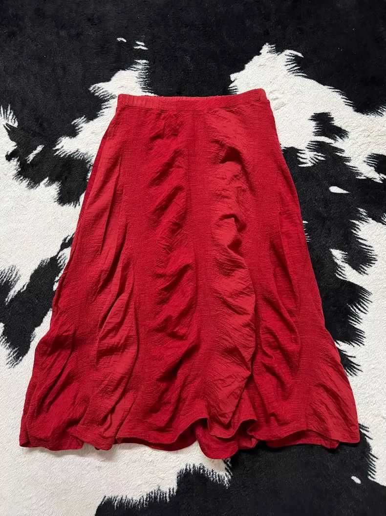 Issey Miyake issey miyake size:m Pleated bubble wool skirt Size 42" / US 20 - 2 Thumbnail