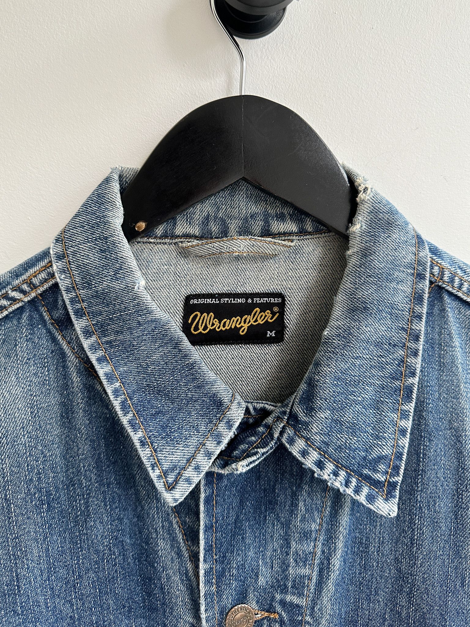 Wrangler Vintage Wrangler Denim Jeans Jacket Size US M / EU 48-50 / 2 - 7 Thumbnail