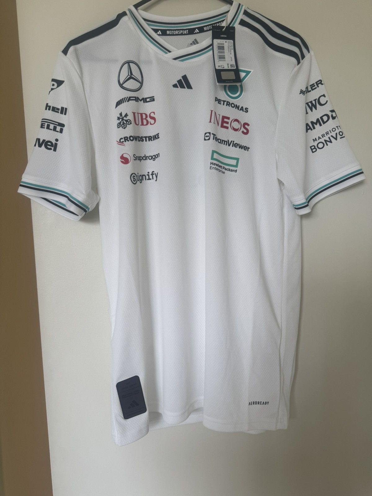 Adidas Adidas Mercedes AMG petronas Formula 1 Size US M / EU 48-50 / 2 - 1 Thumbnail